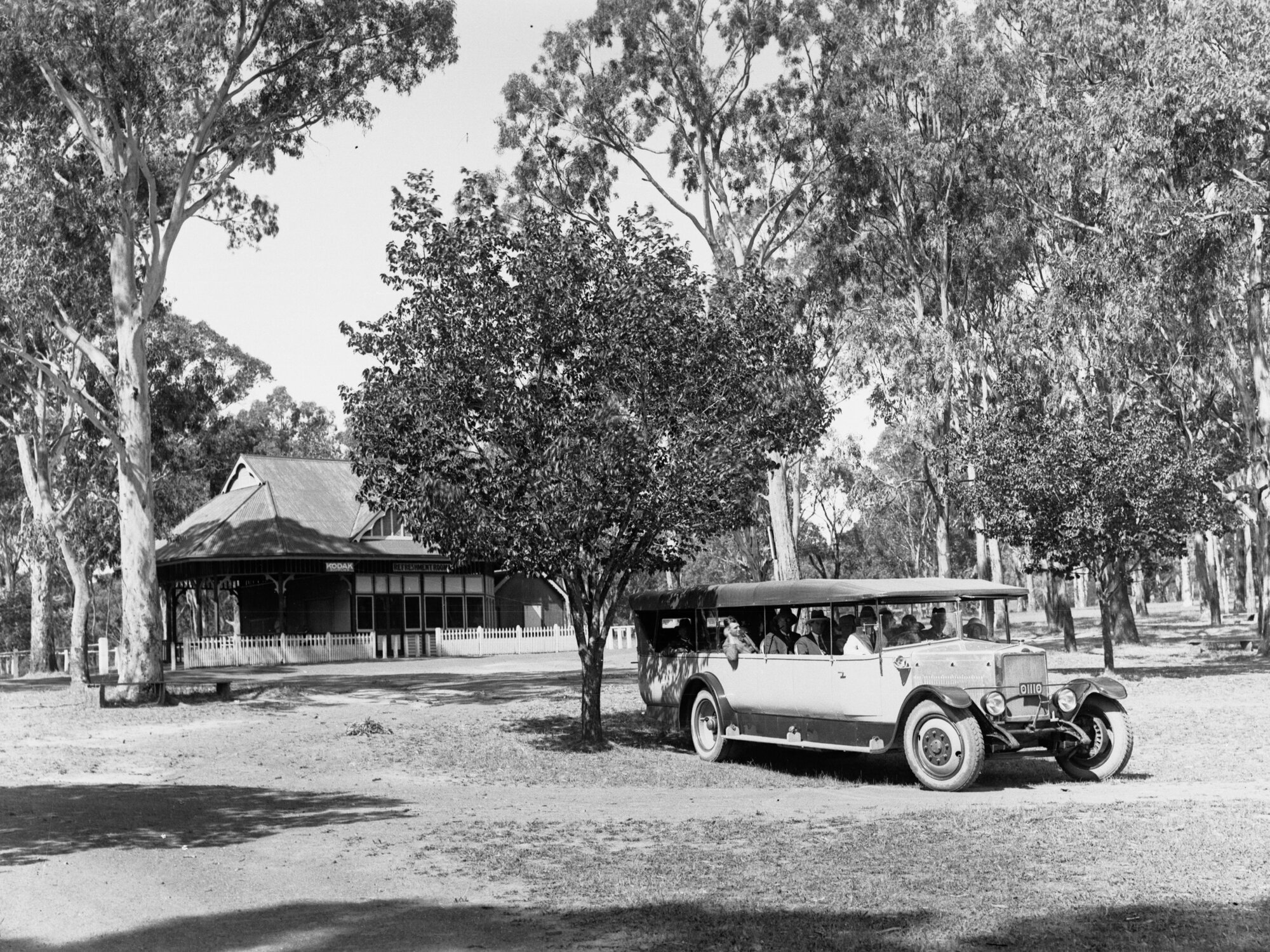 National Park Belair Showing Tourist Bureau Charabanc
