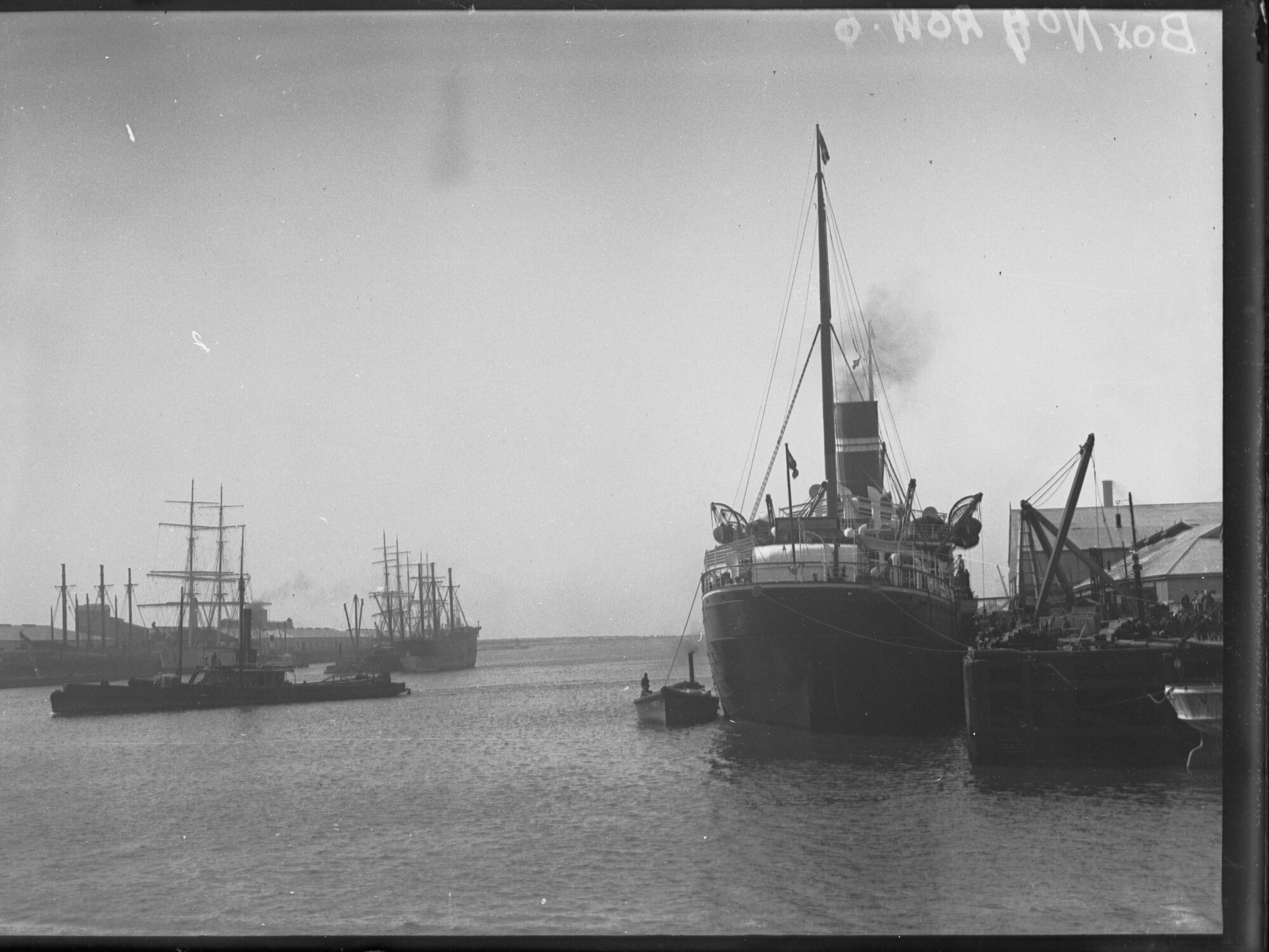 Shipping wool at Port Adelaide