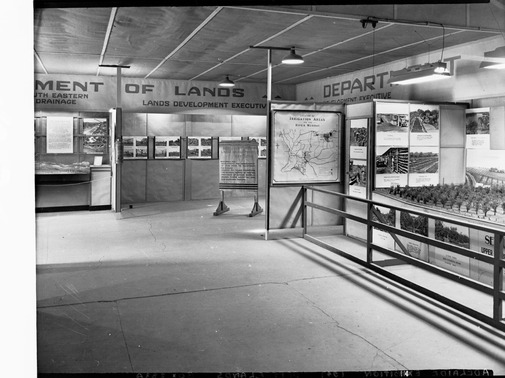Adelaide Exhibition - Department of Lands Display - Irrigation Branch