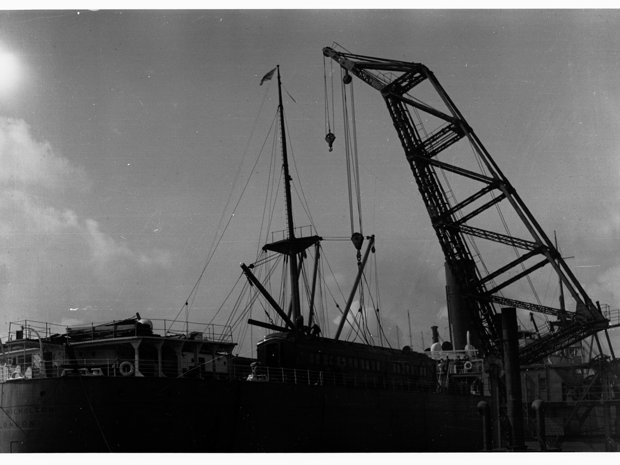 Unloading Pullman Dining Car at Port Adelaide