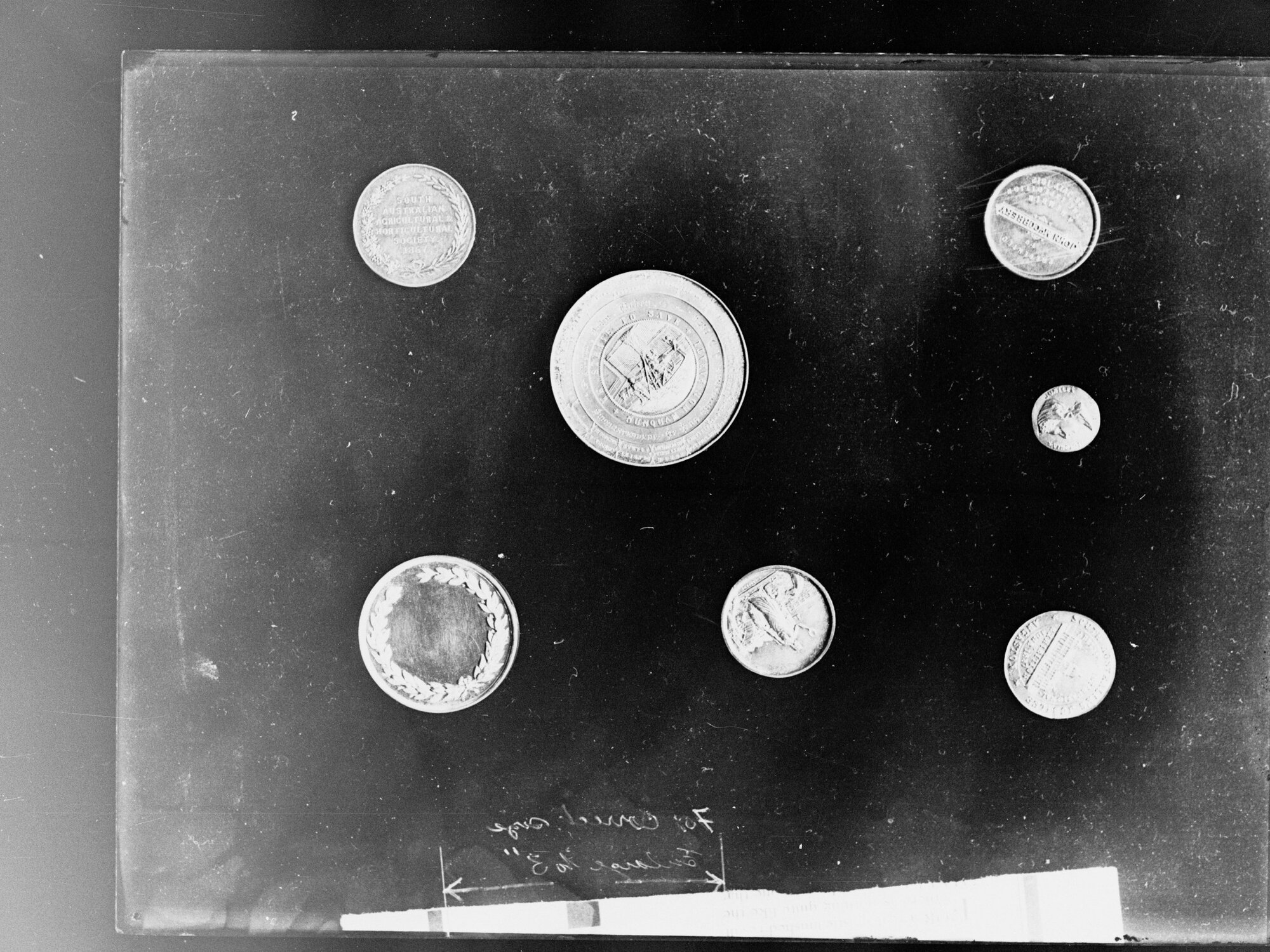 Medallions - 7 medals held in public library (now State Library of South Australia)