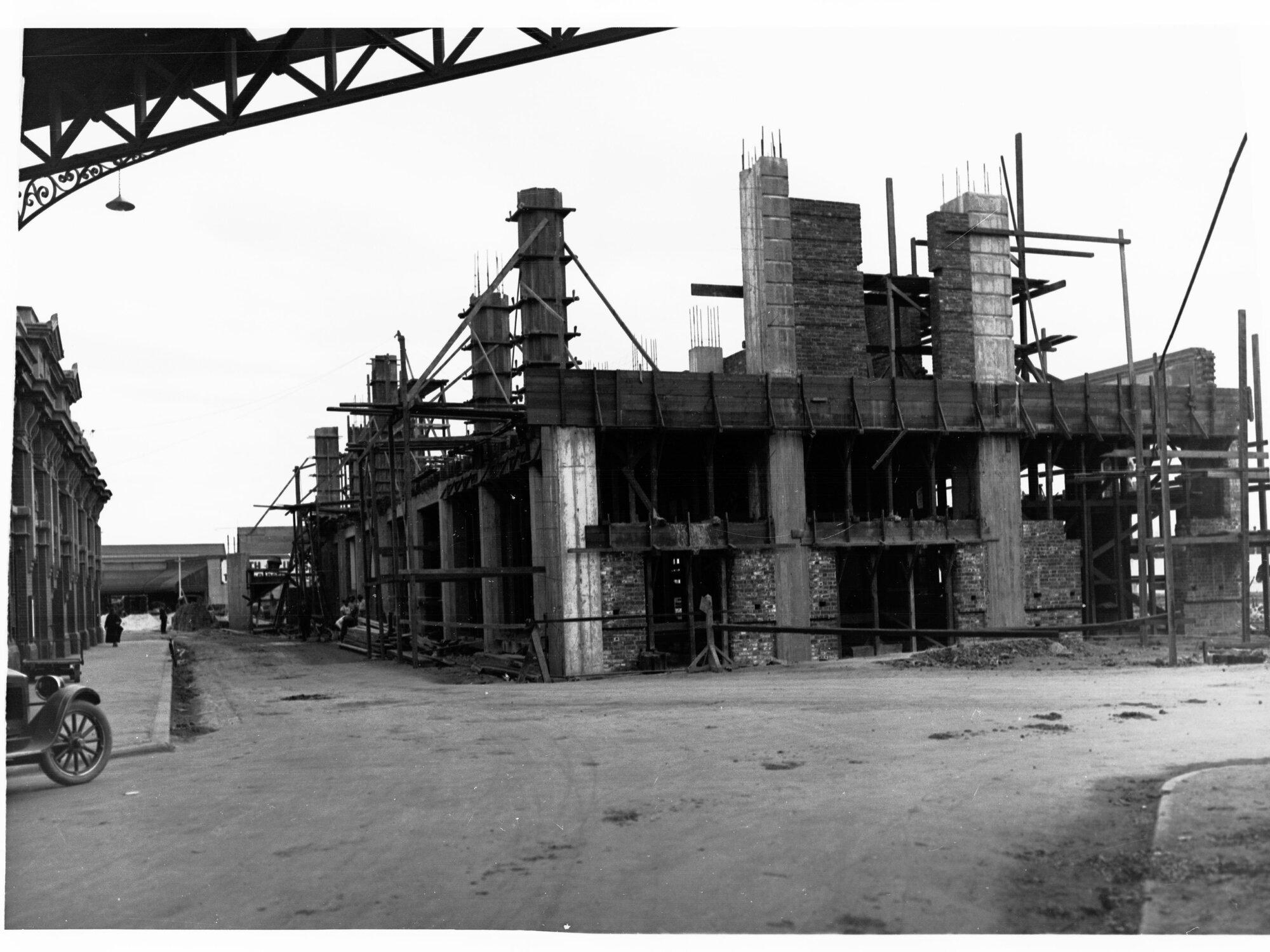Adelaide Railway Station Construction