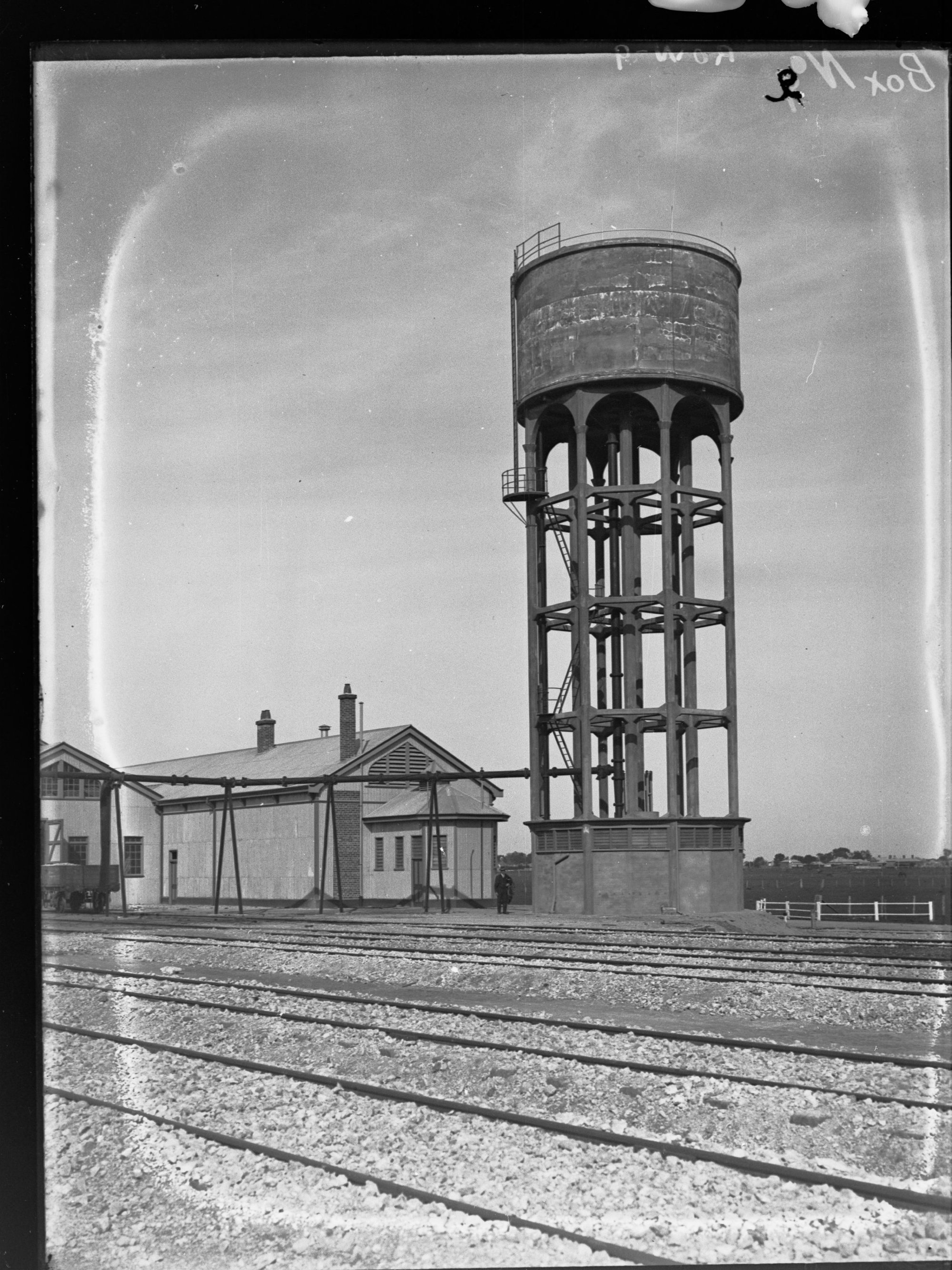 Water tower at Islington Railway Workshops 