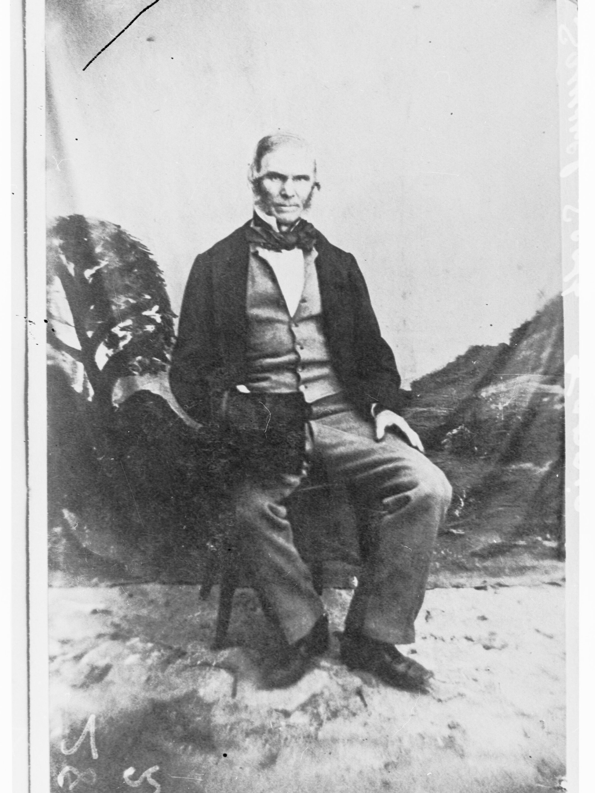 Portrait of Dr Lawson of Port Lincoln  (died 1867)