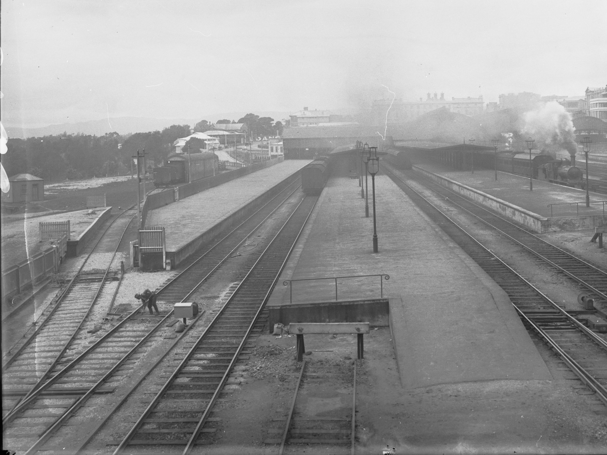 Adelaide Railway Station circa 1917