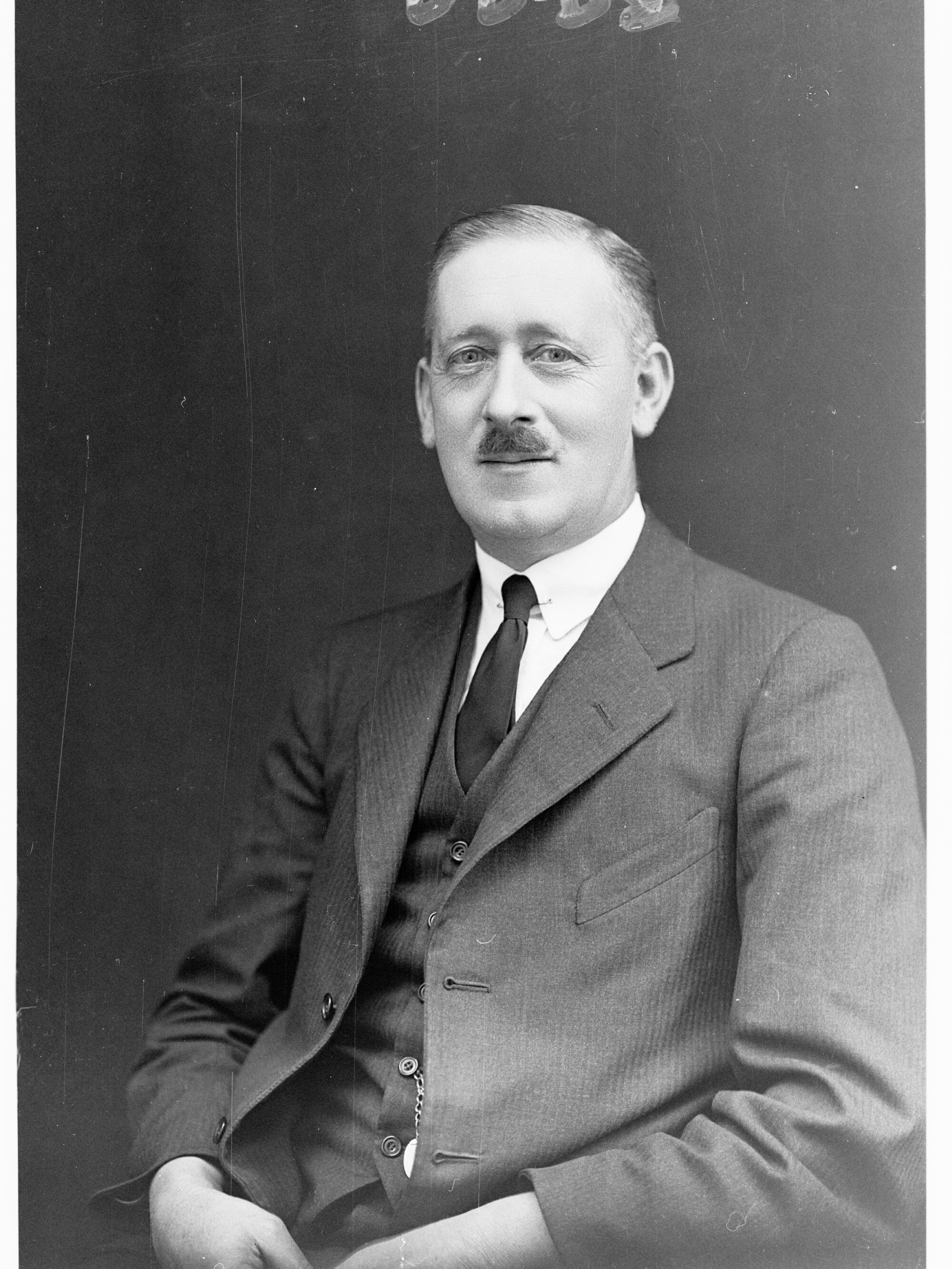 Portrait of Mr F L Parker - Clerk House of Assembly