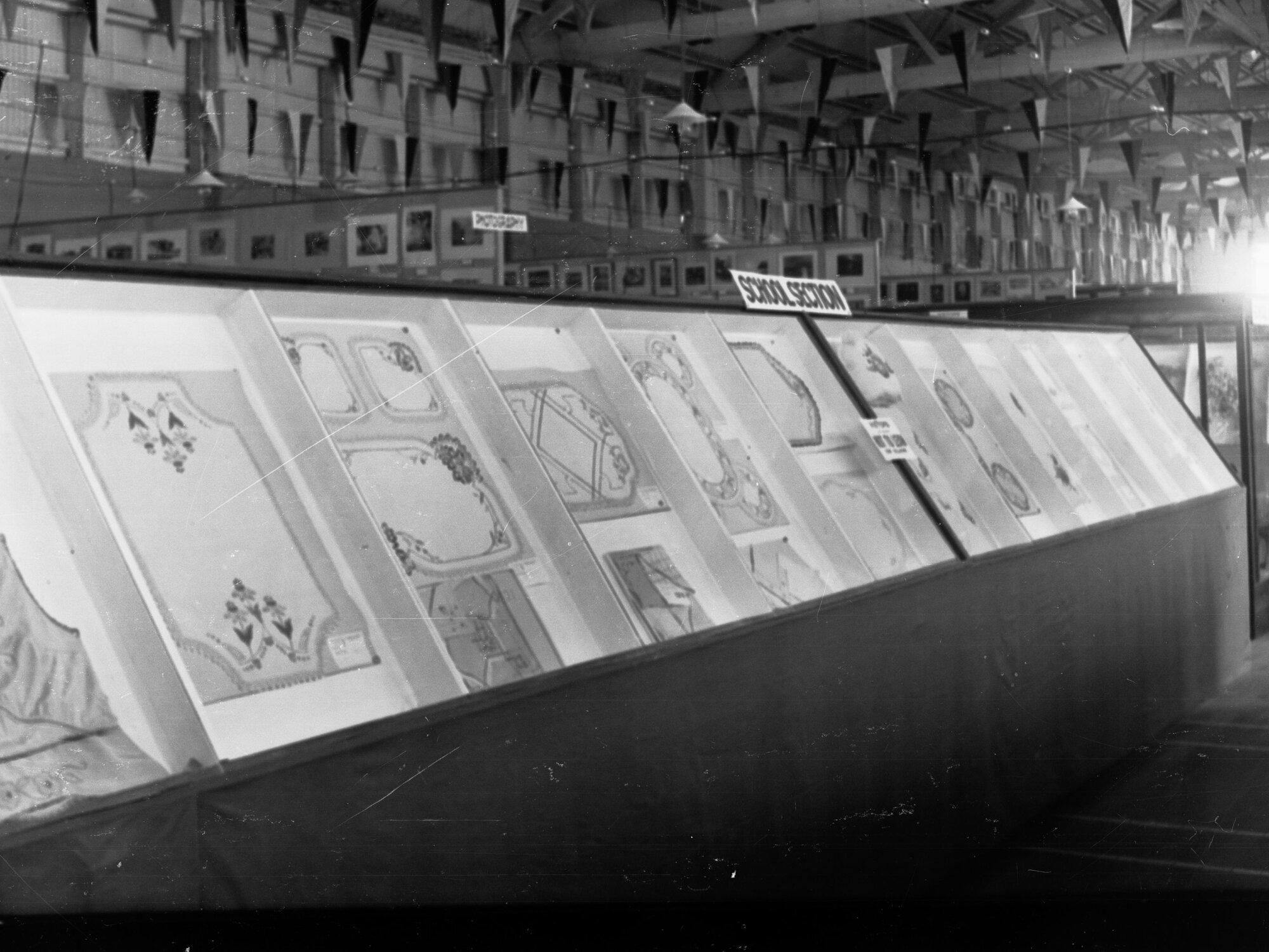 Centenary exhibition school section - handicraft display