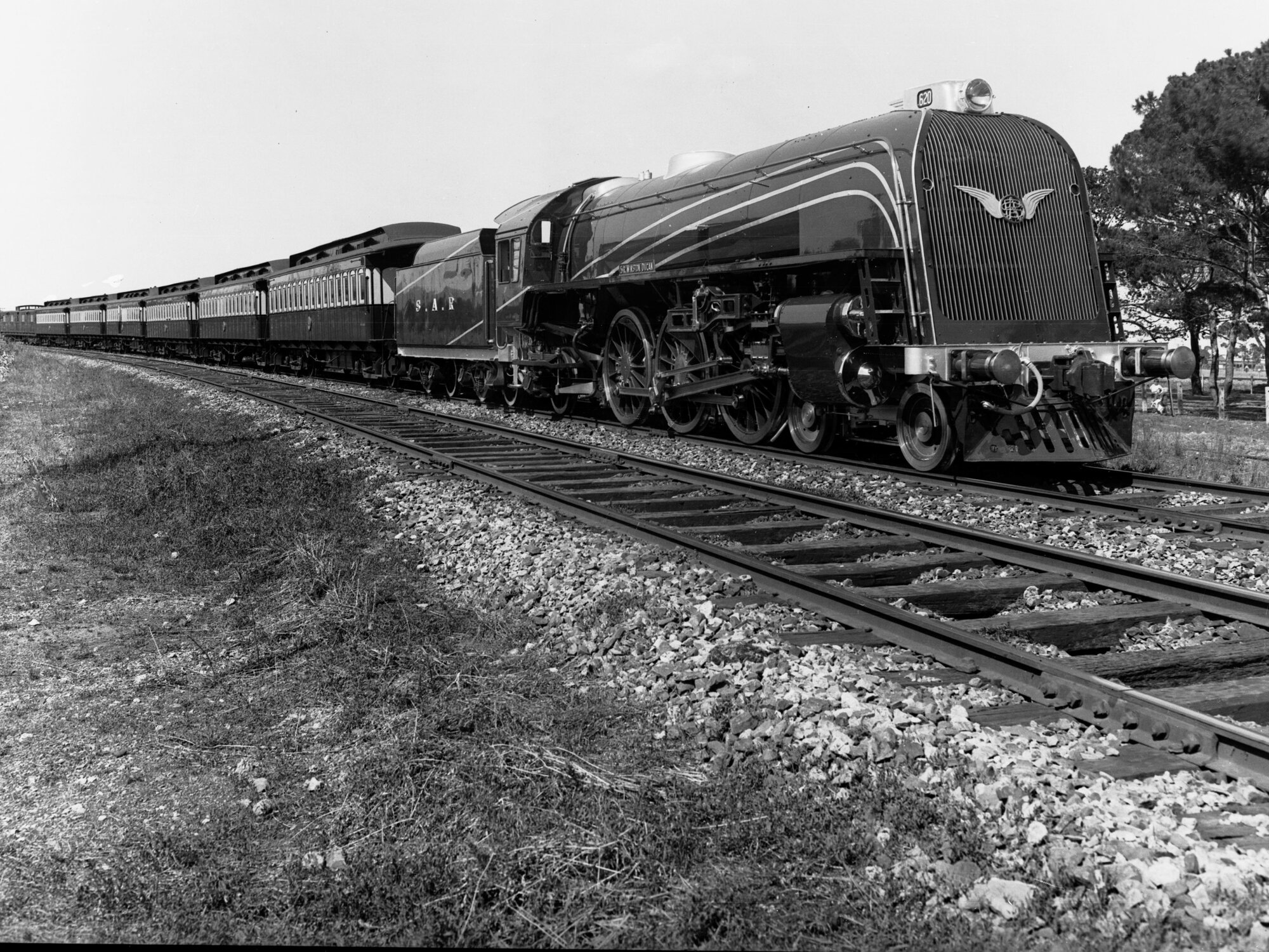 Centenary Train in Hills