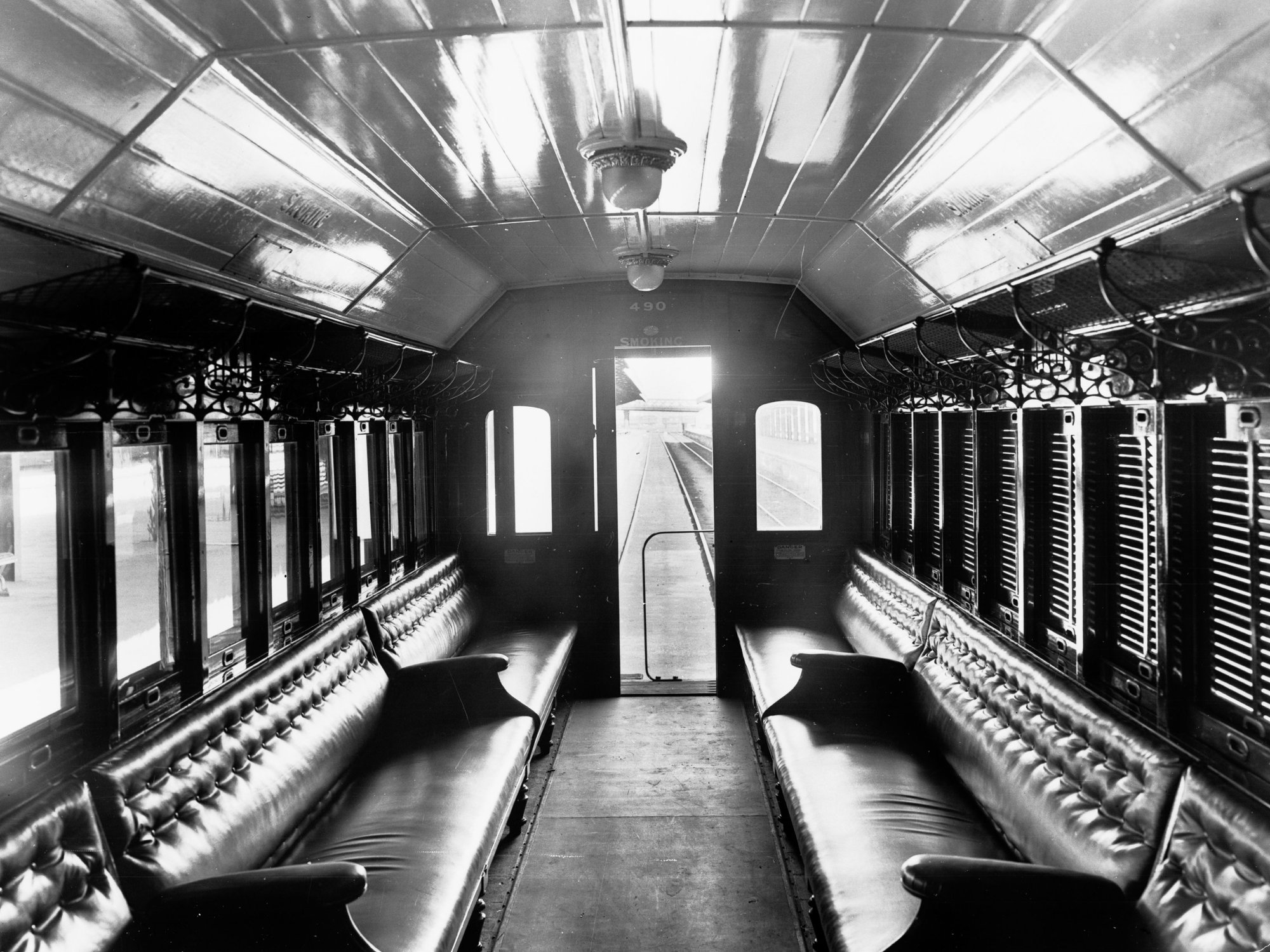 Interior of Railway Carriage