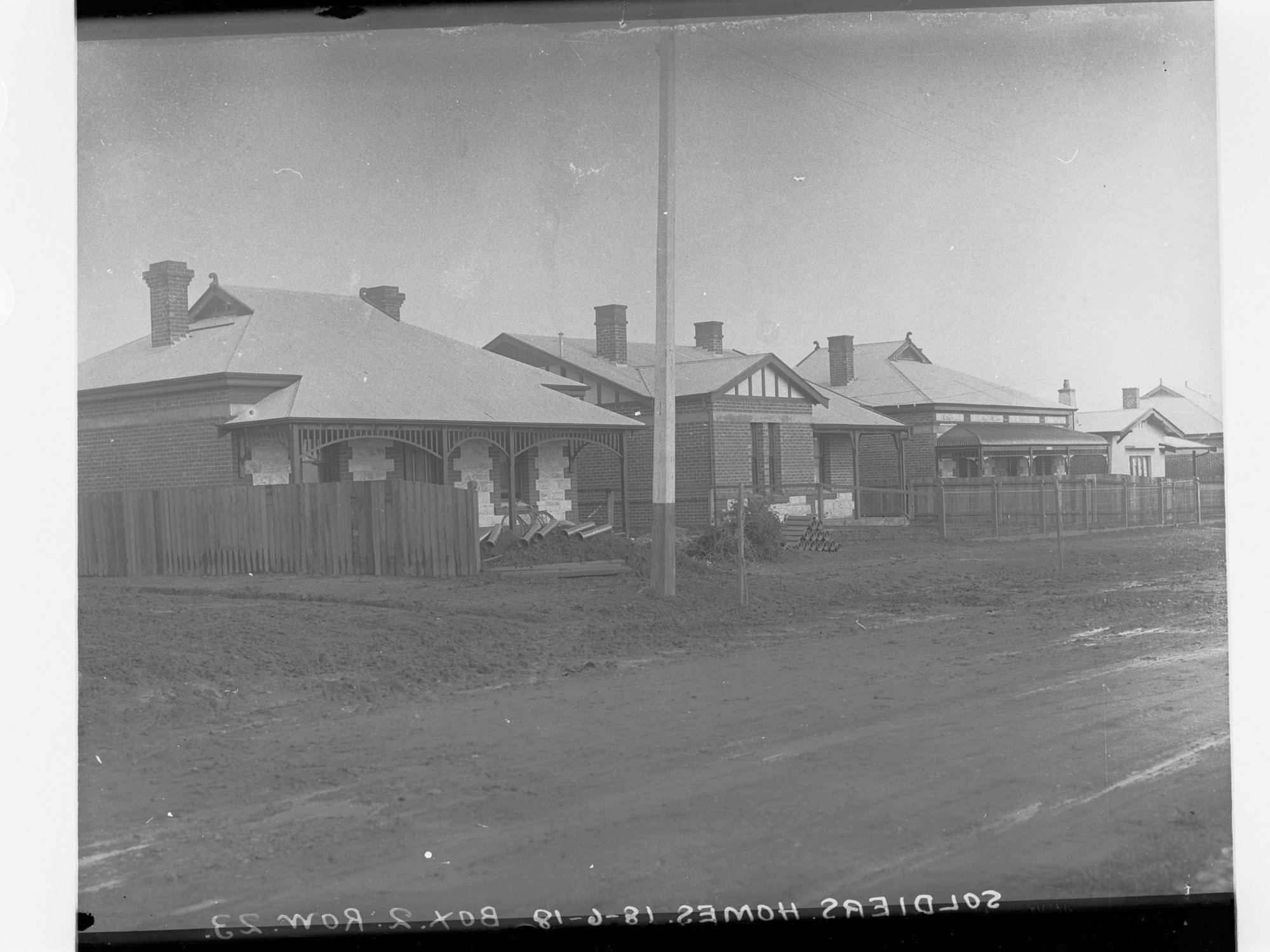 Soldiers' Homes not completed,, South Australia
