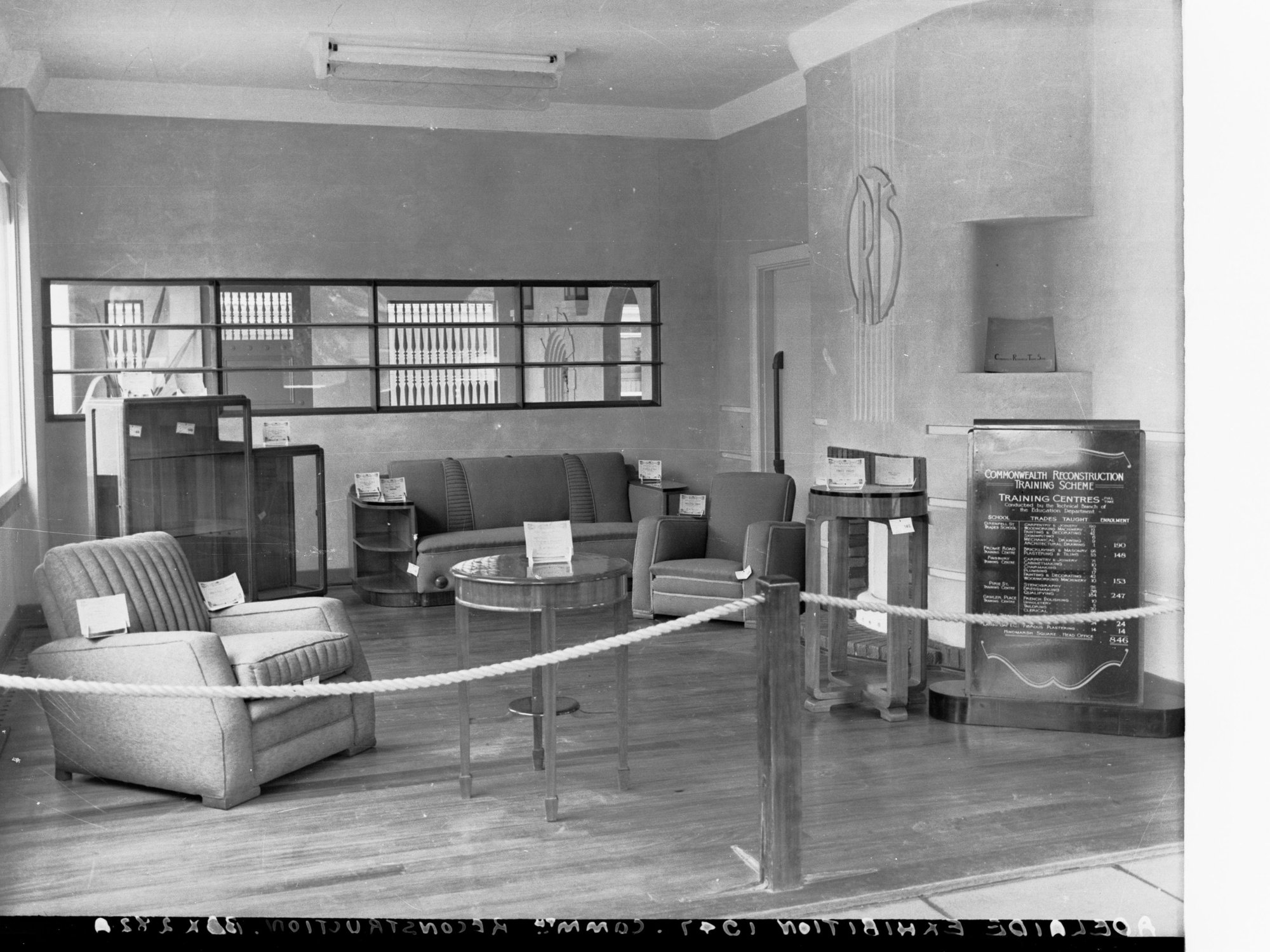 Furniture Display at Royal Adelaide Exhibition
