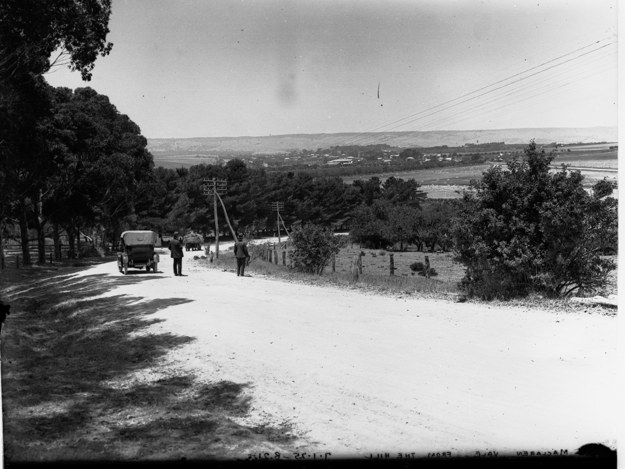 View From Hill Overlooking McLaren Vale