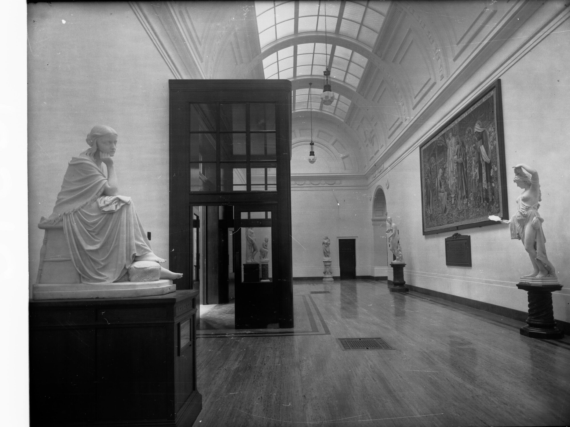 Interior of new wing of the Art Gallery of South Australia