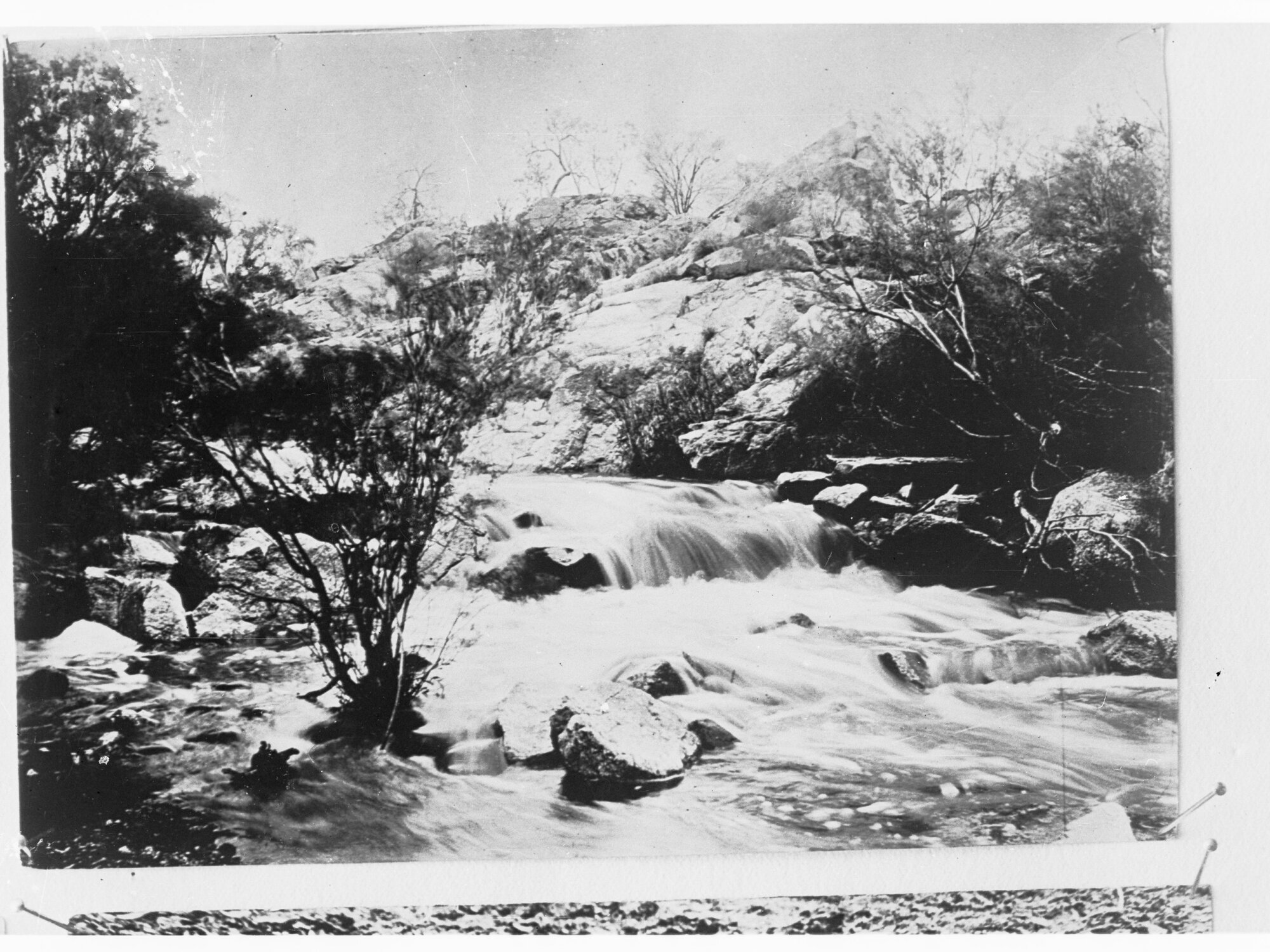 Northern Territory - scene of a river and waterfall