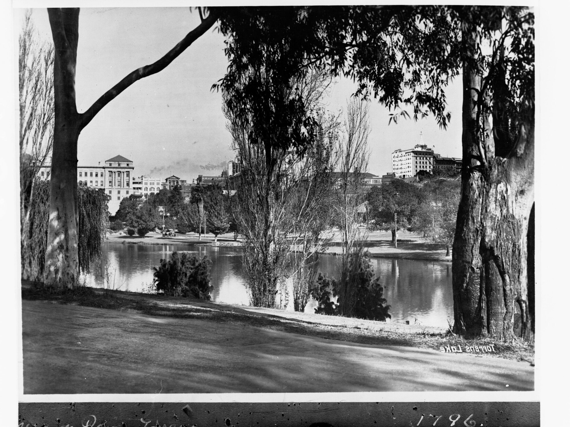 River Torrens Showing City in the Background