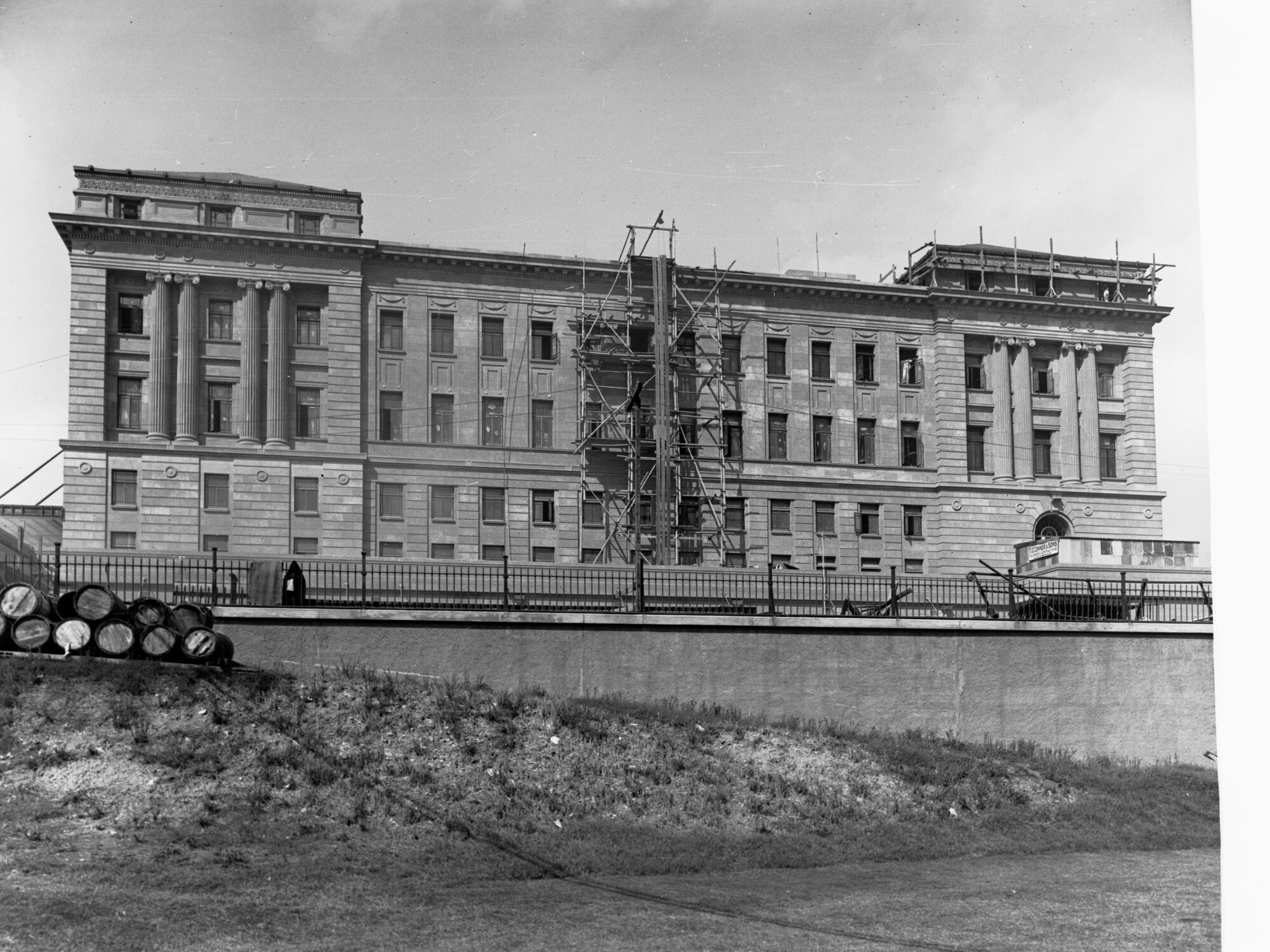 Adelaide Railway Station Under Construction