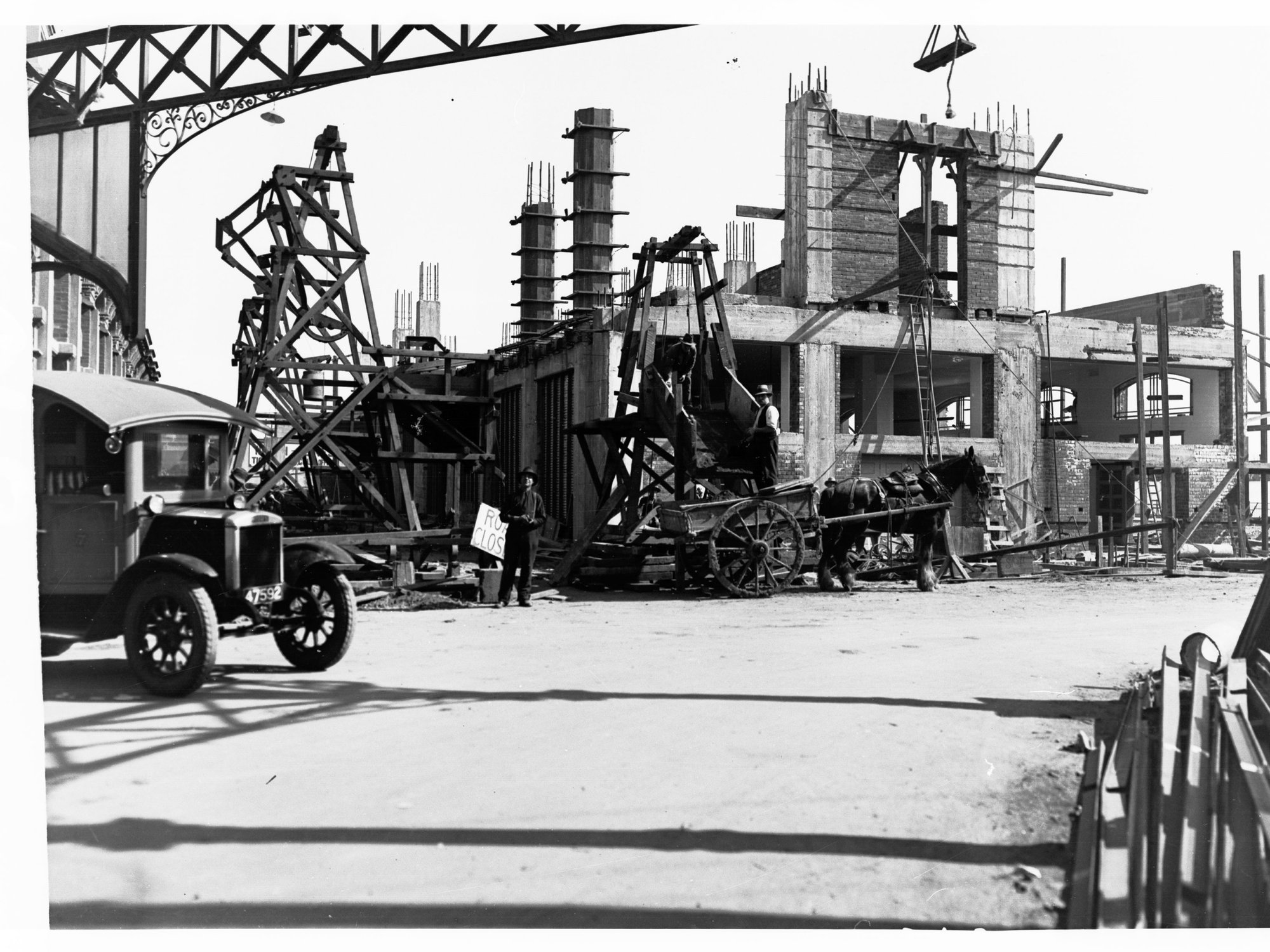 Adelaide Railway Station Construction
