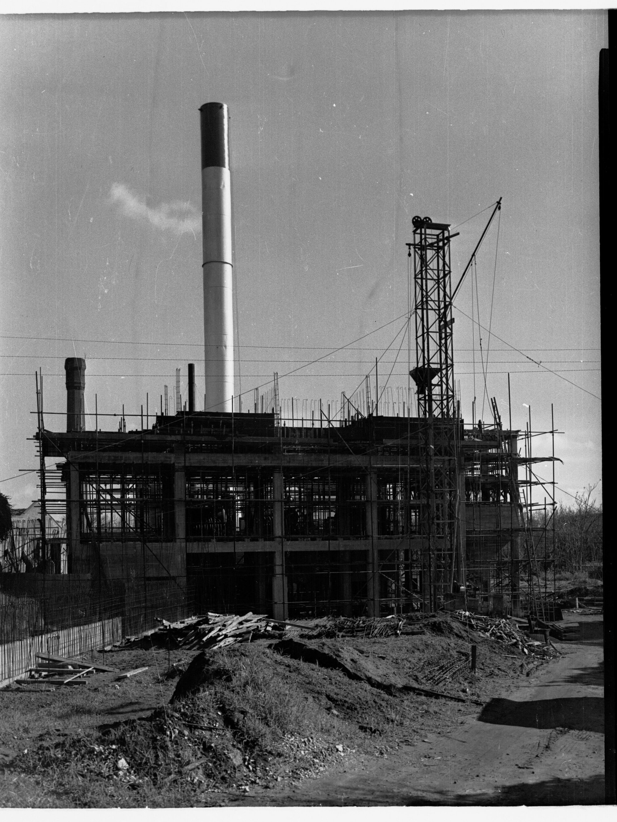 Royal Adelaide Hospital During Construction