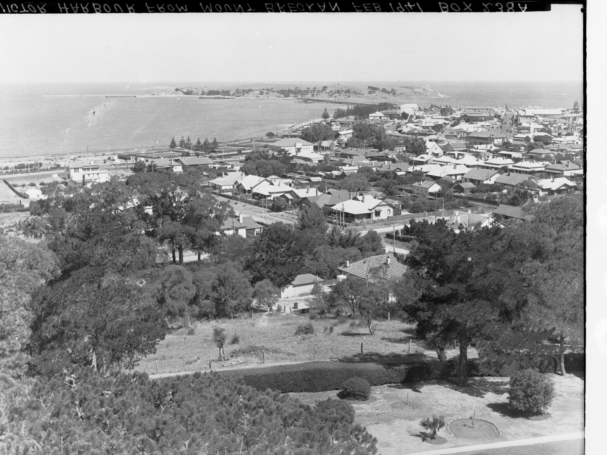 Victor Harbor from Mount Breckan