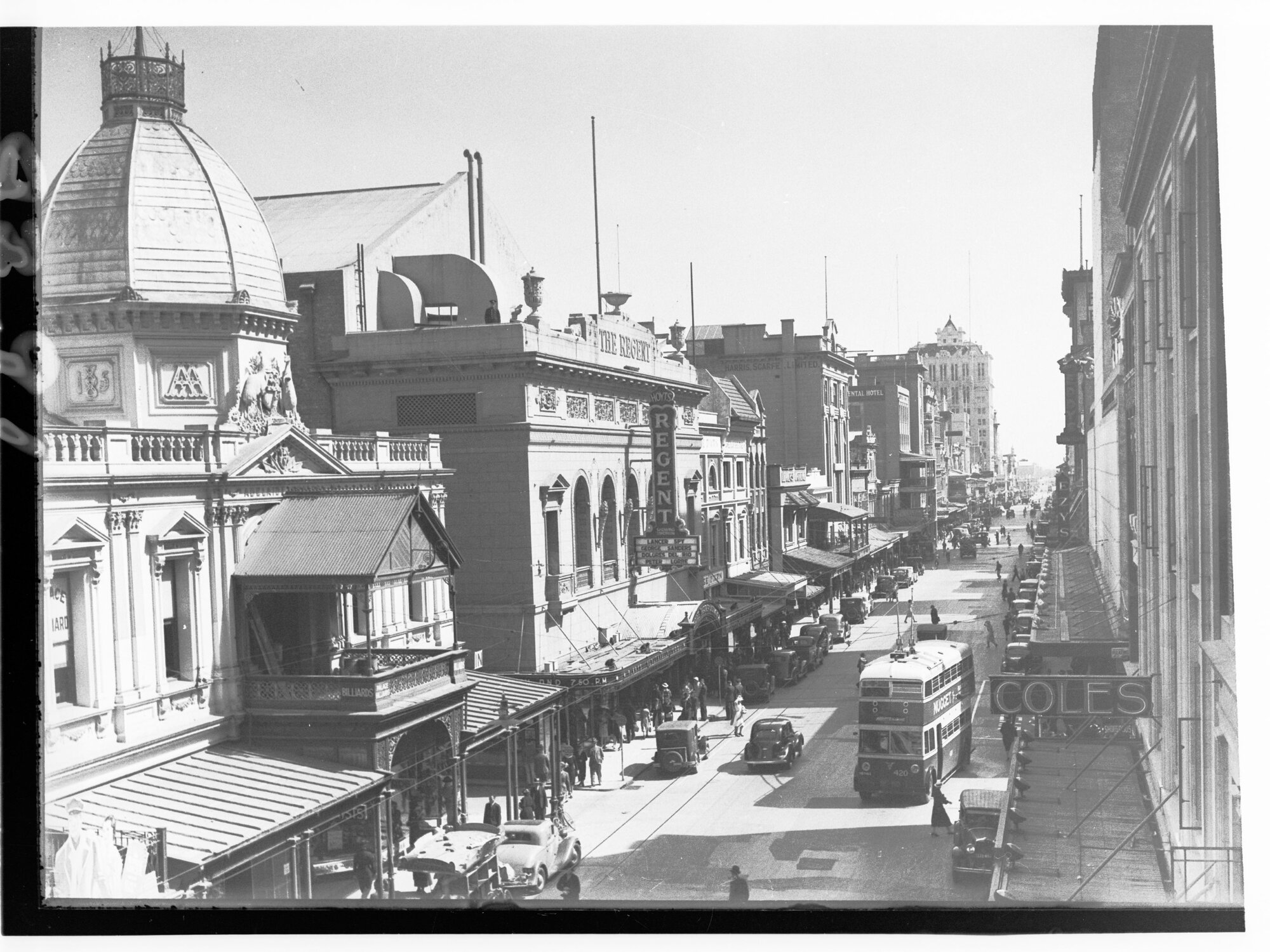 Rundle Street looking west from Richmond Hotel, Adelaide