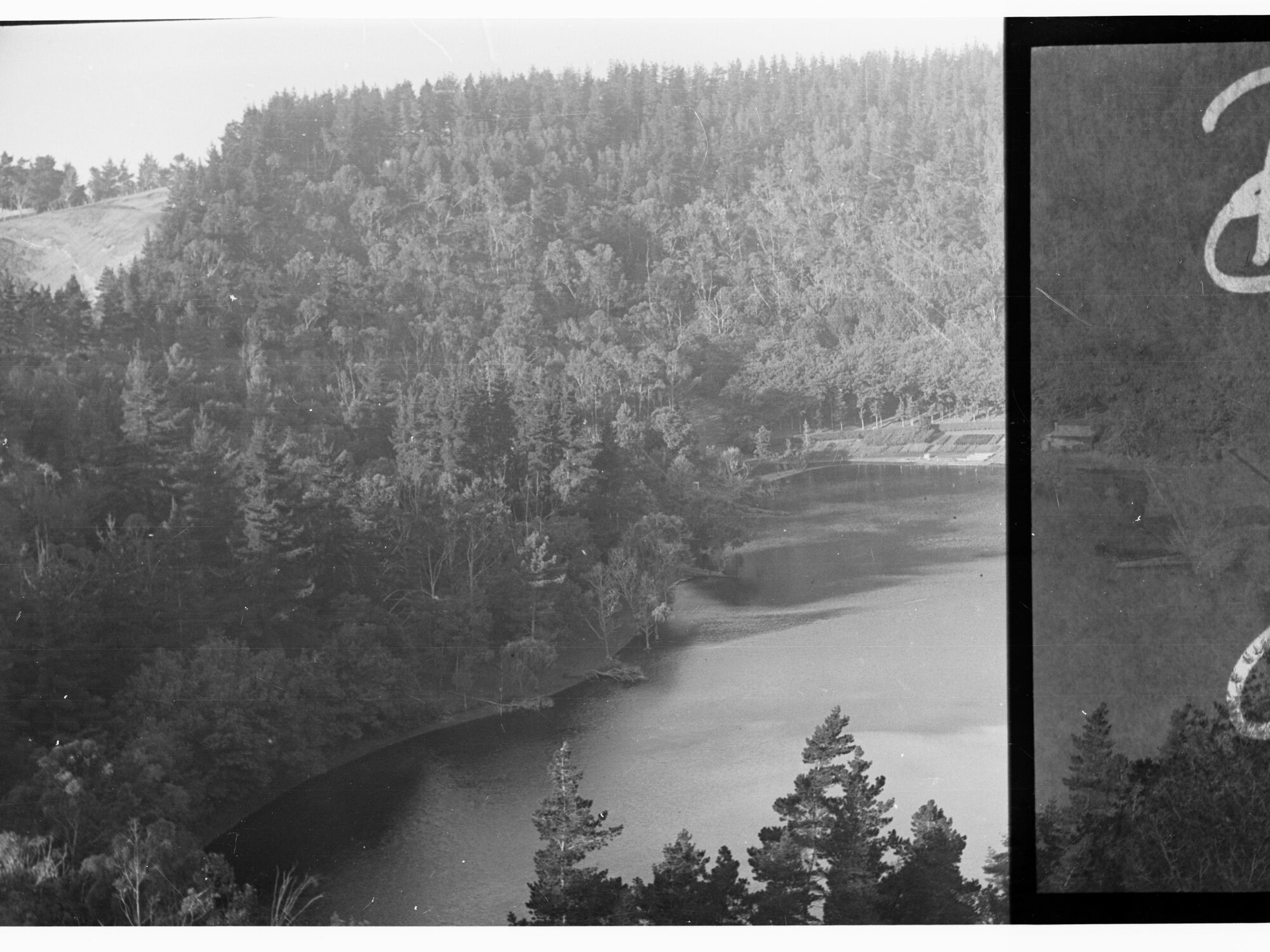 Leg of Mutton Lake - Plant Nursery visible on right