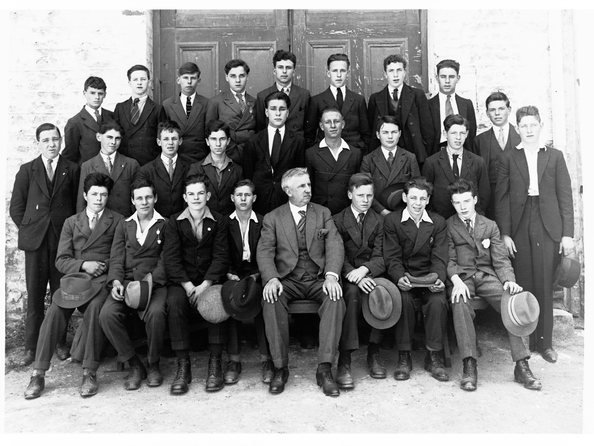 Group of Migrant Boys 