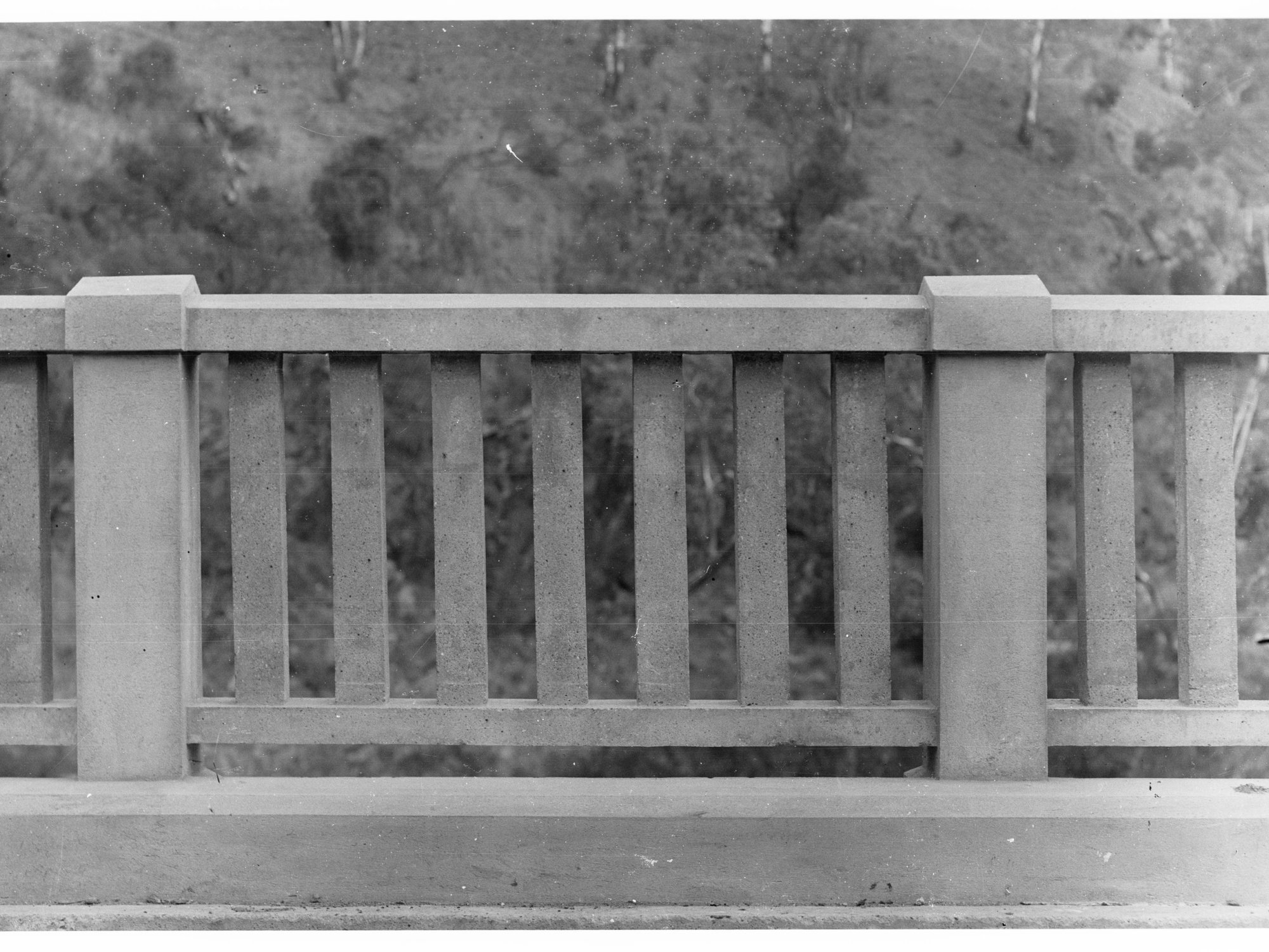 Rail of a Bridge on Torrens Gorge Road