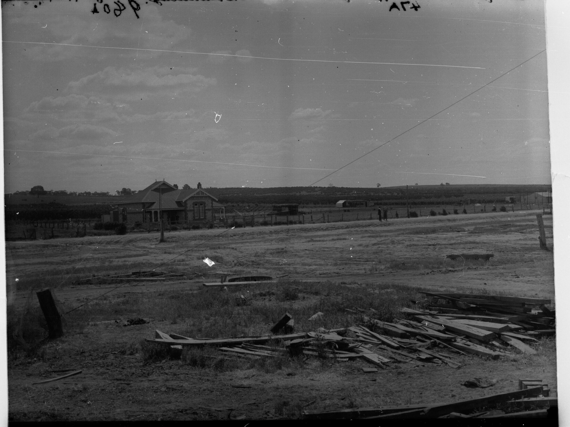 Irrigation Department office from Moorbrook landing
