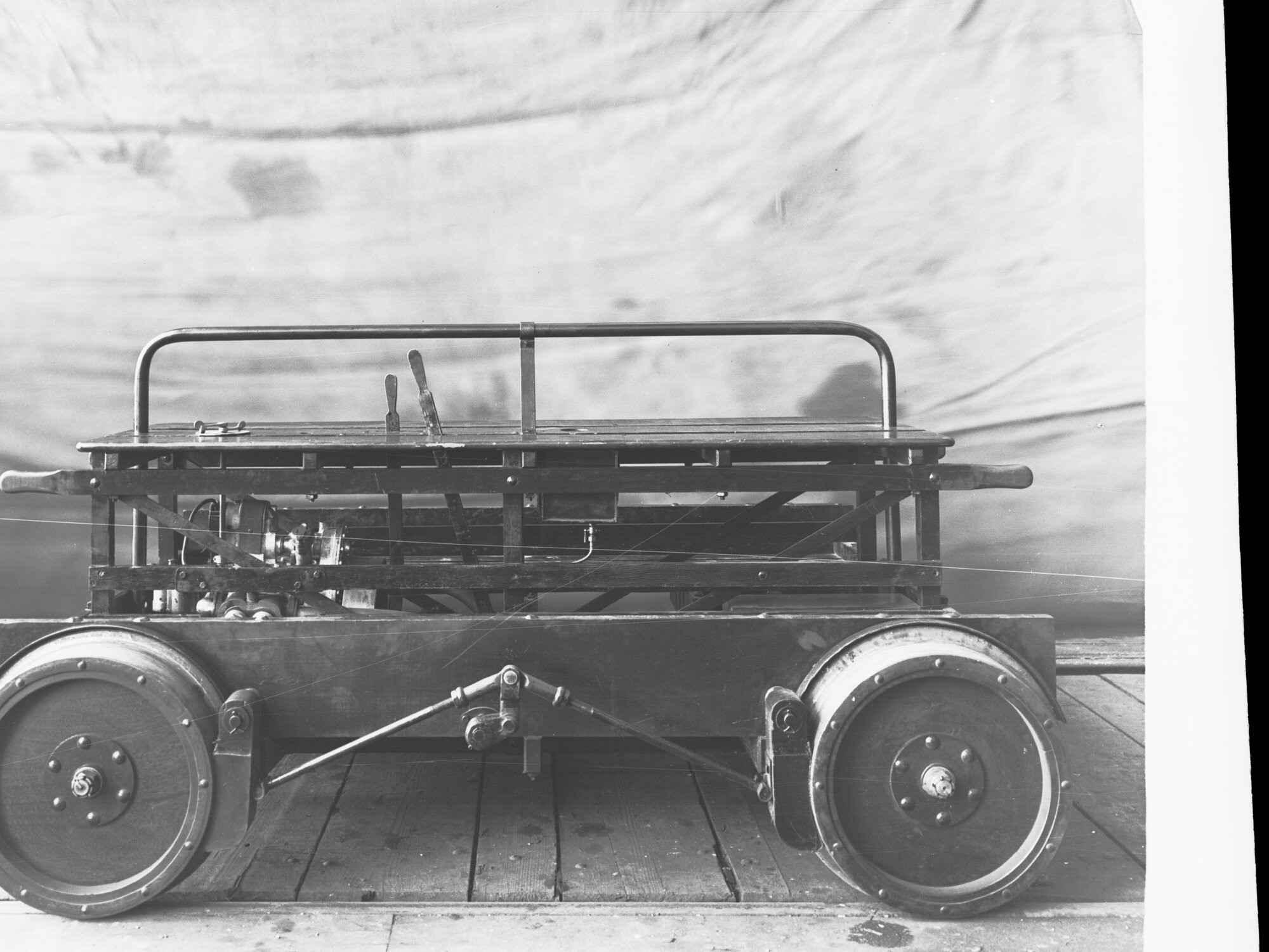 Motor Powered Gangers Section Car at Islington
