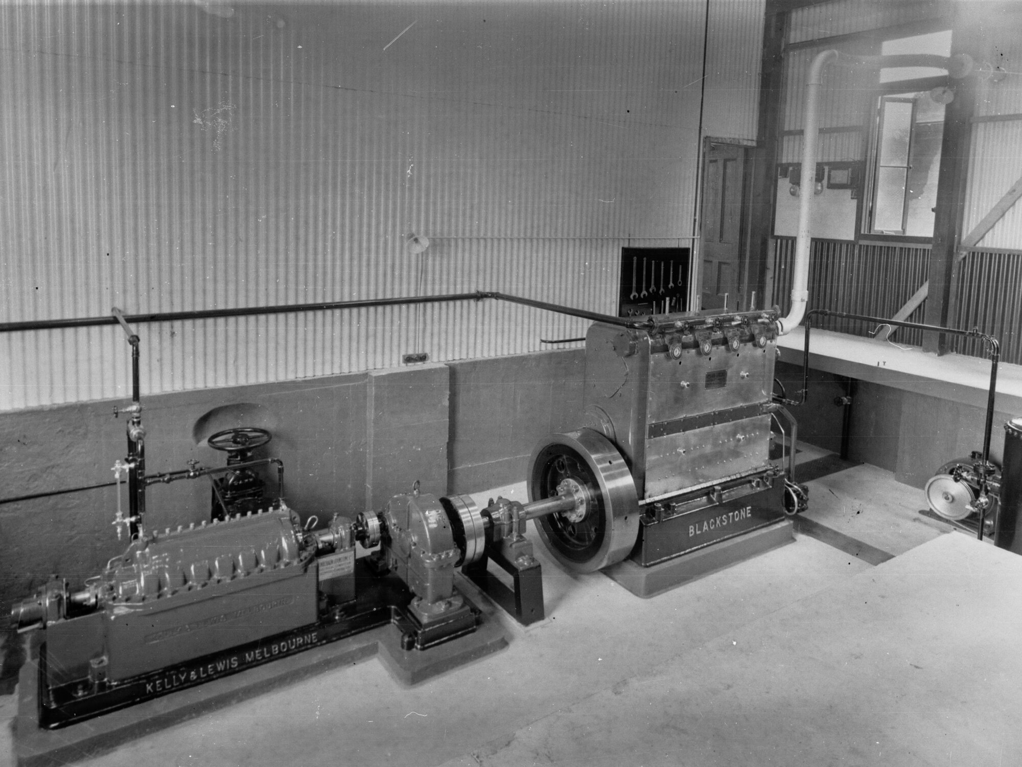 Murray Bridge pumping station interior