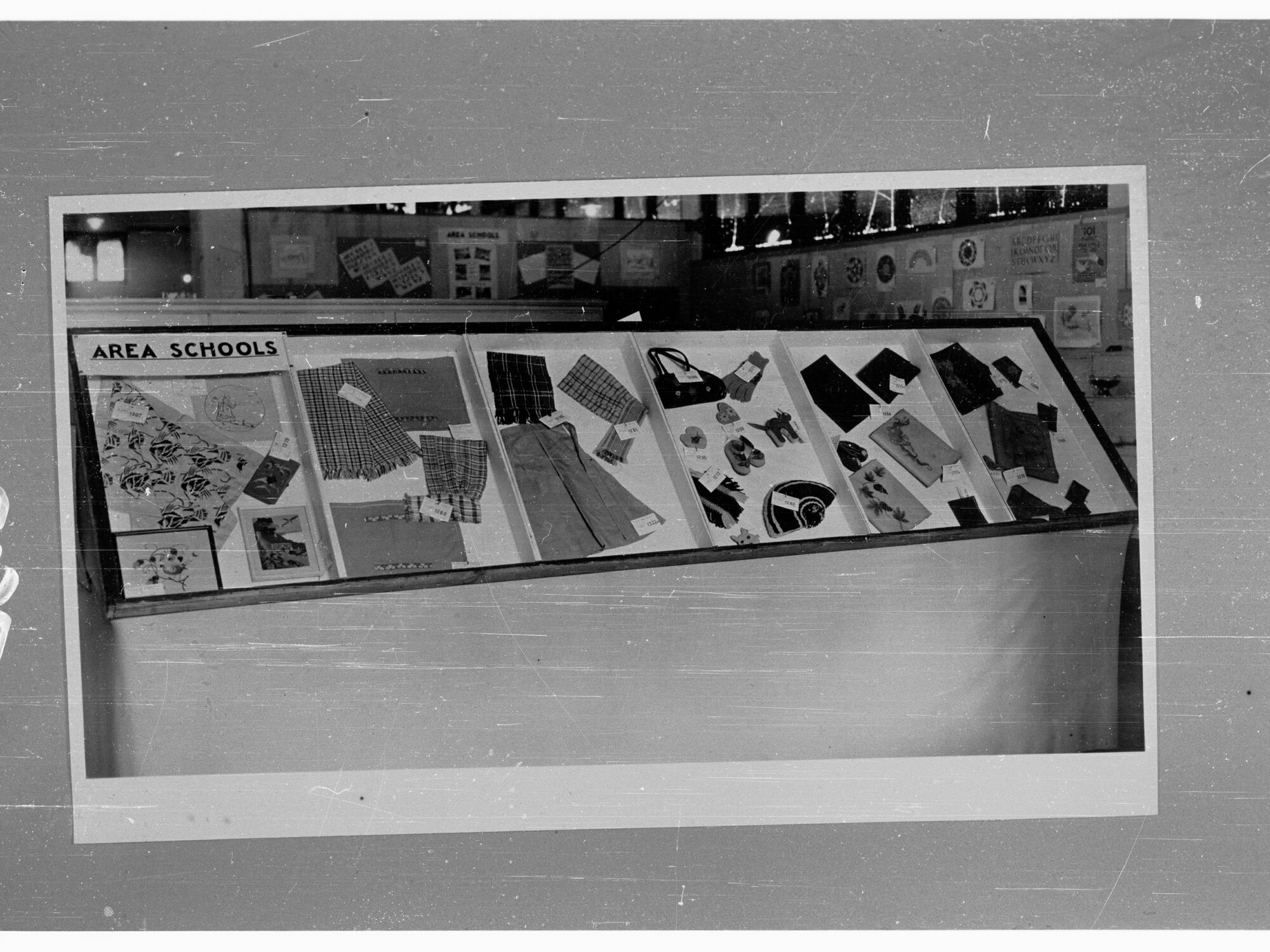Clothing and Needlework Display