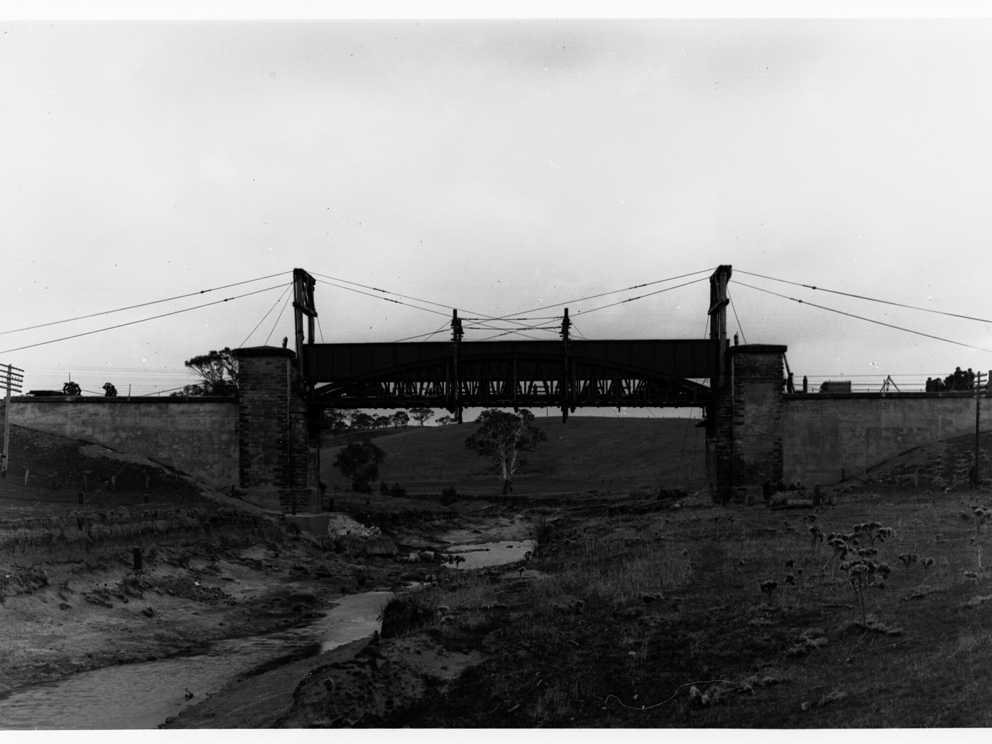 Girder for Light River Railway Bridge, Dry Creek