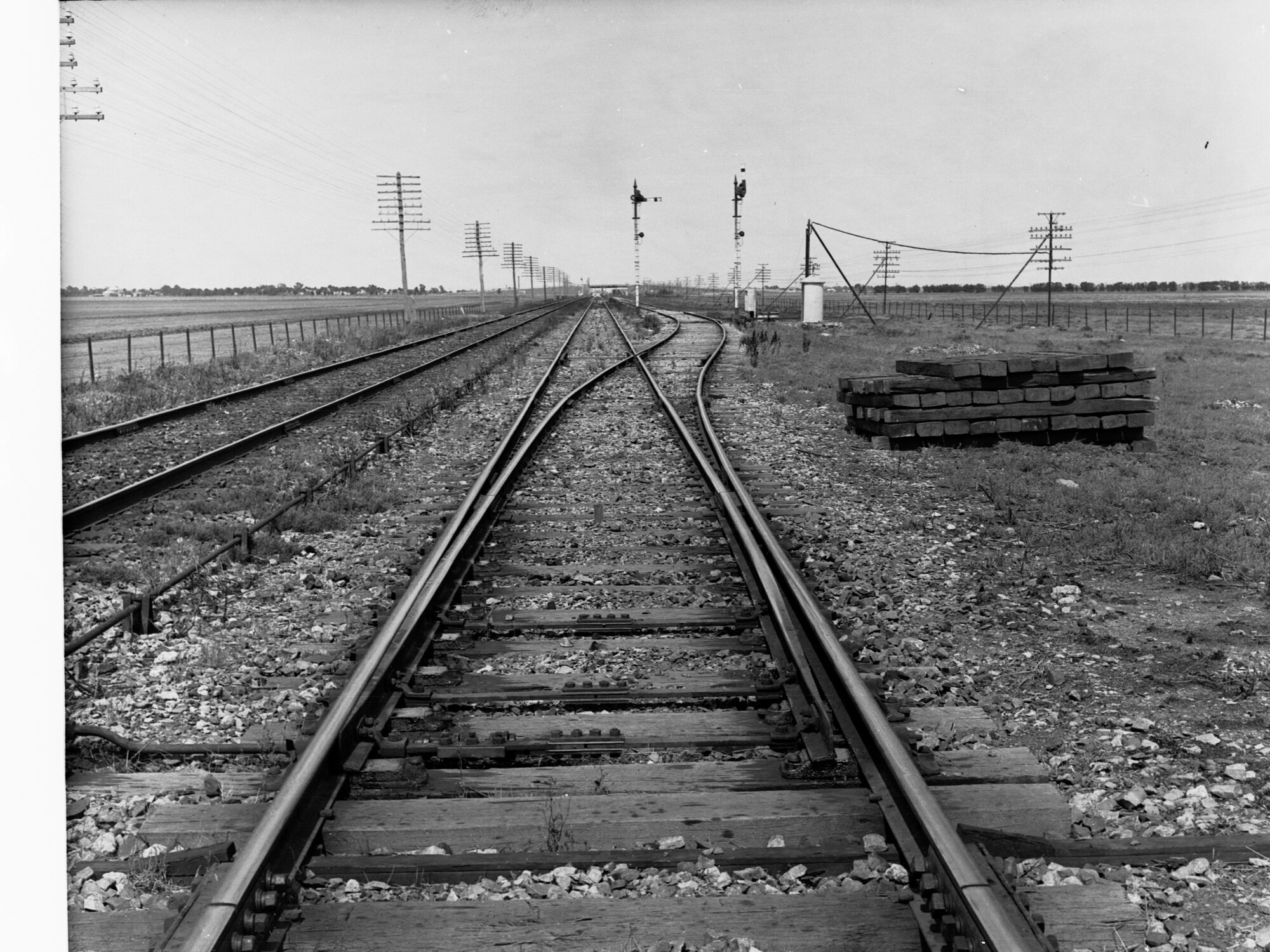 Railway Lines at Dry Creek