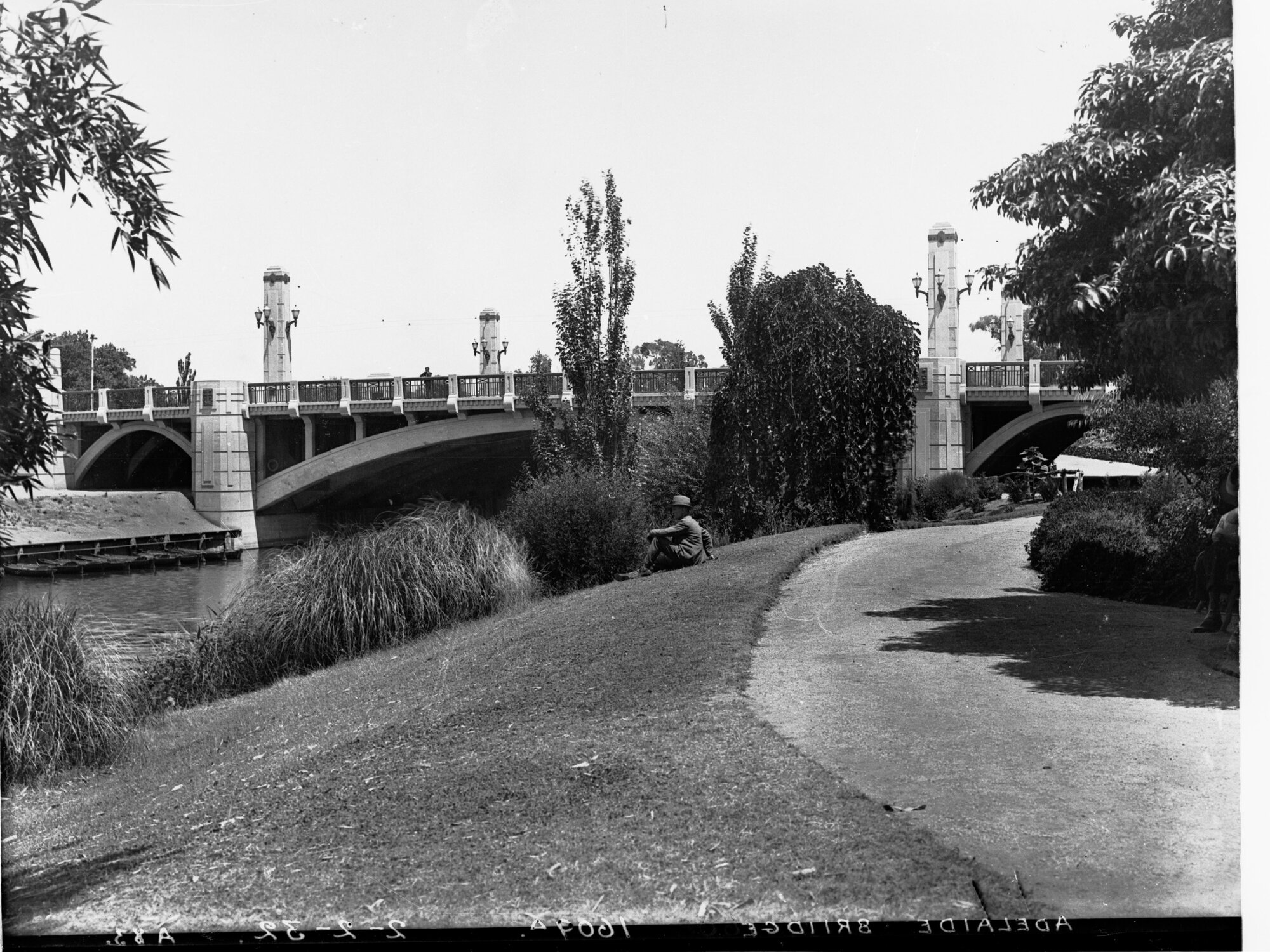 River Torrens and Adelaide City Bridge