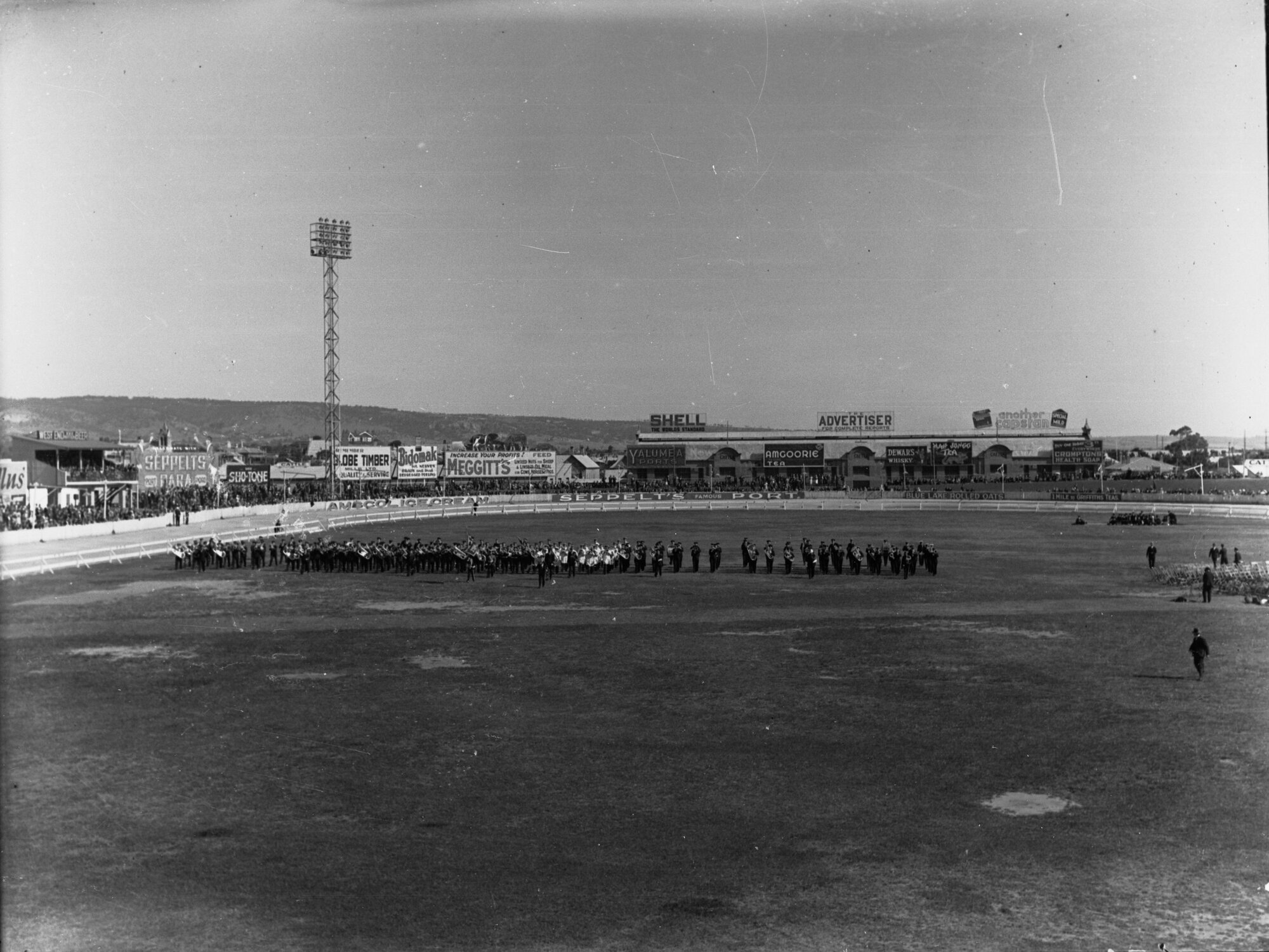 Brass Band at Wayville Show Grounds for state centenary