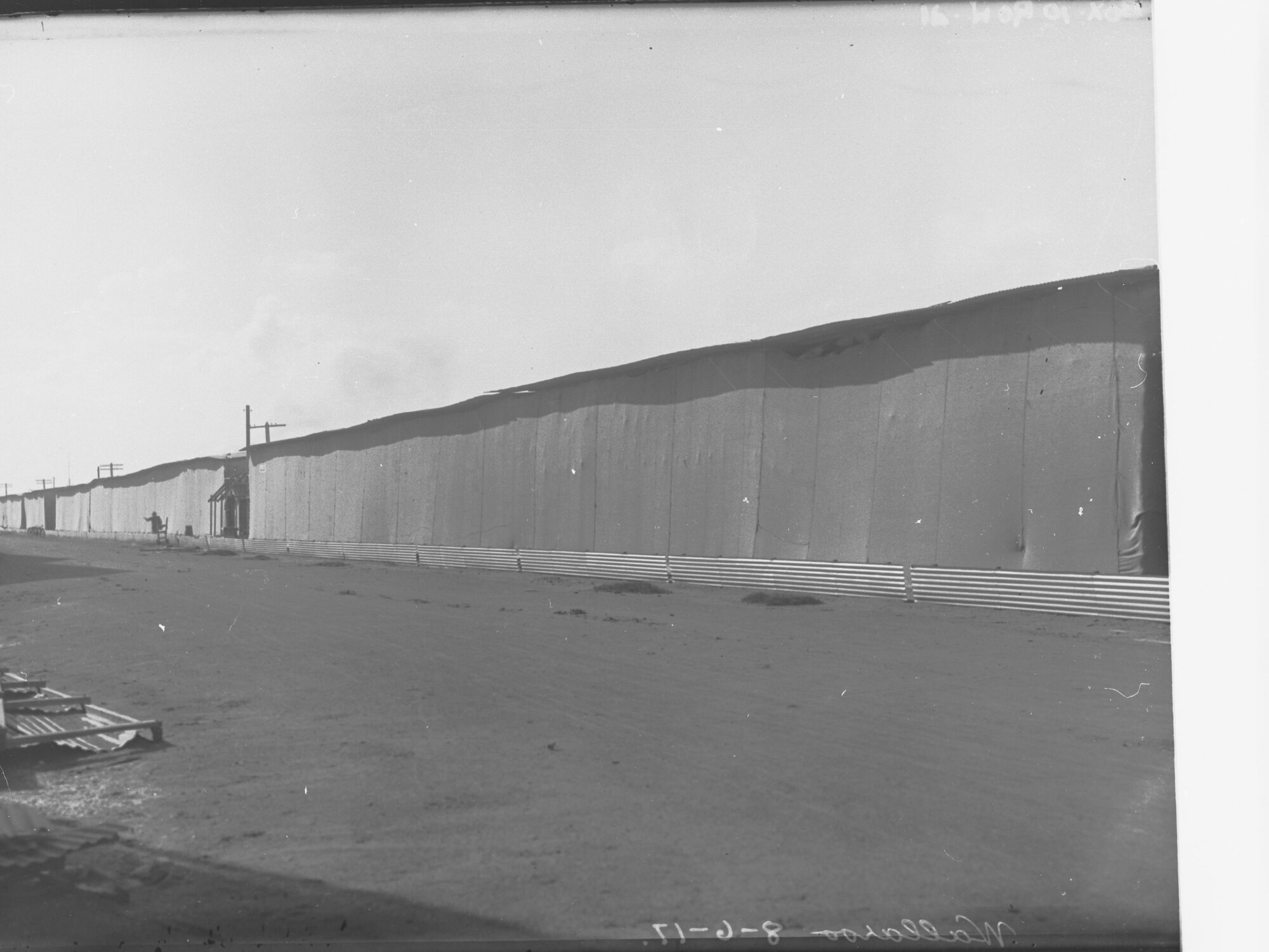 Wheat stacks at Wallaroo
