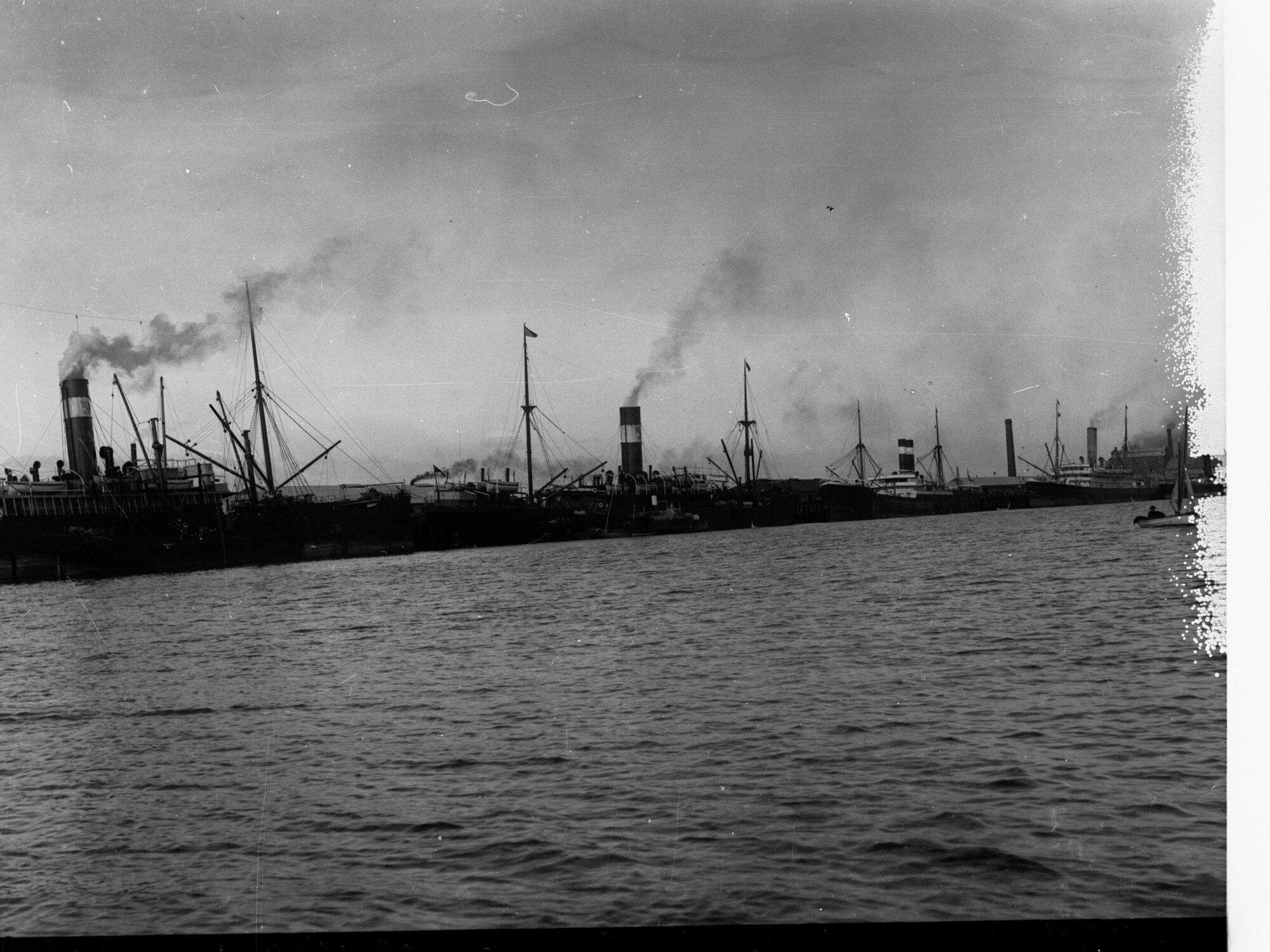 Ocean Steamers Wharf at Port Adelaide