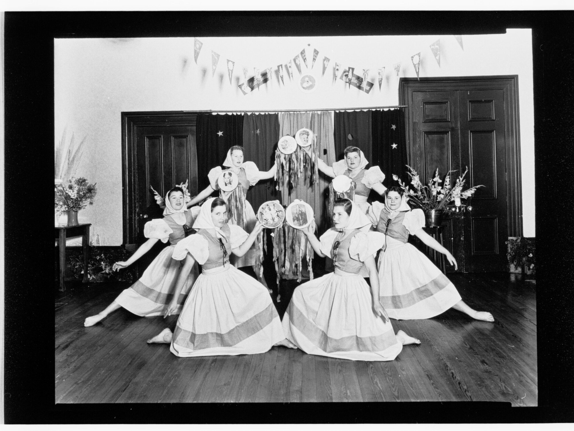 Children's Welfare Department - young women dancing in costume