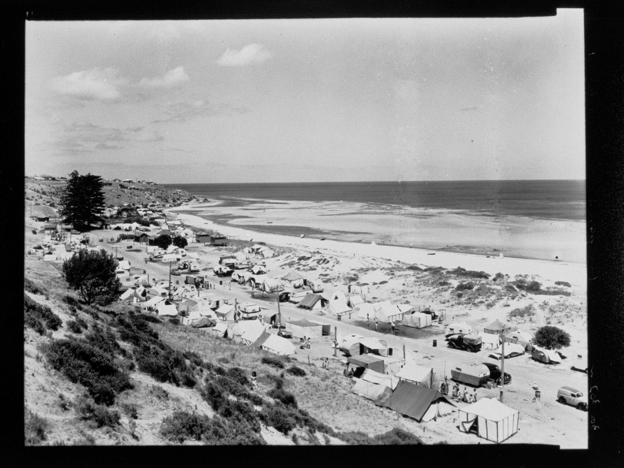 Caravan park near beach