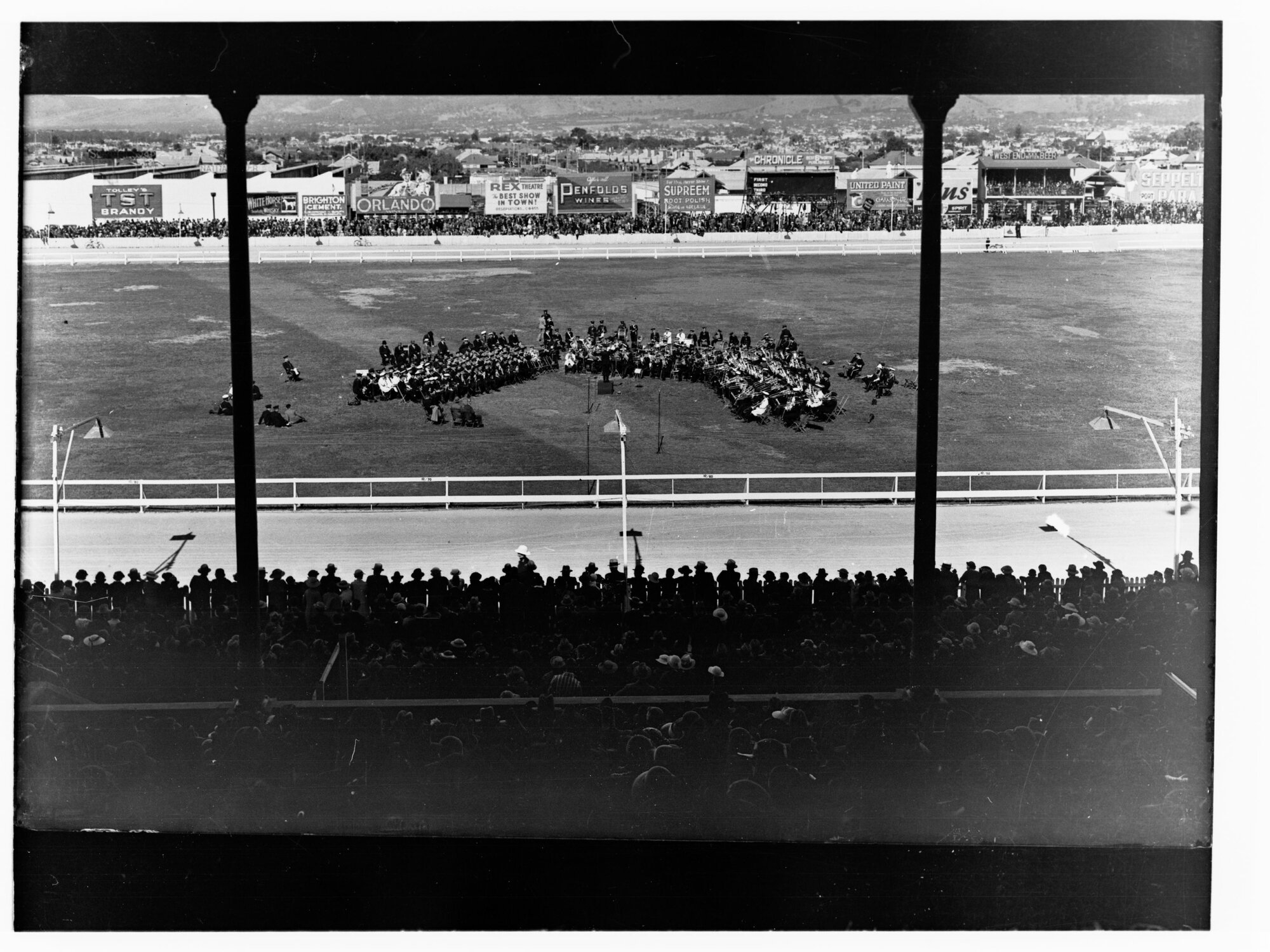 Massed bands, Wayville, Centenary