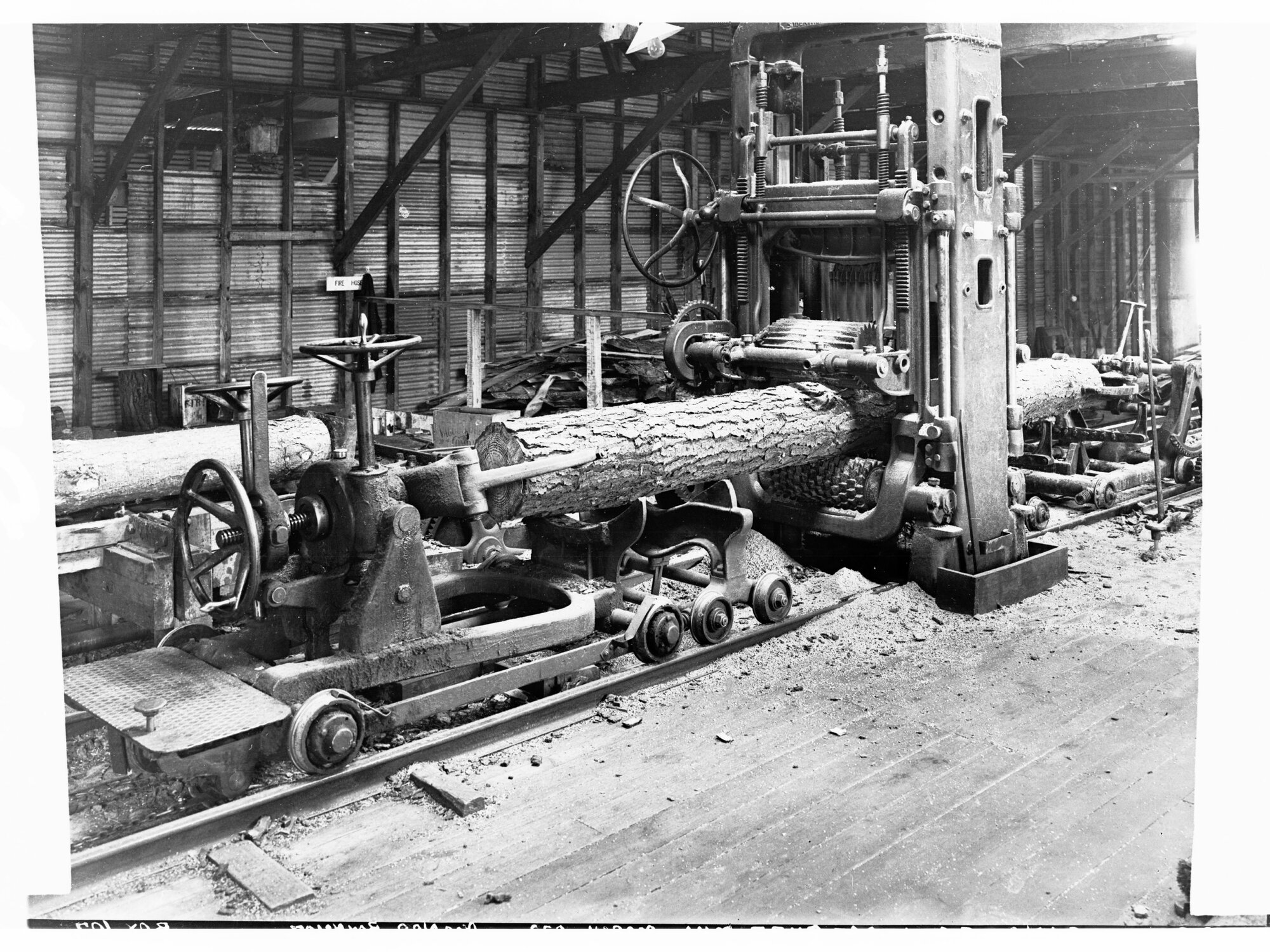 Gang Saw Mount Burr Mill