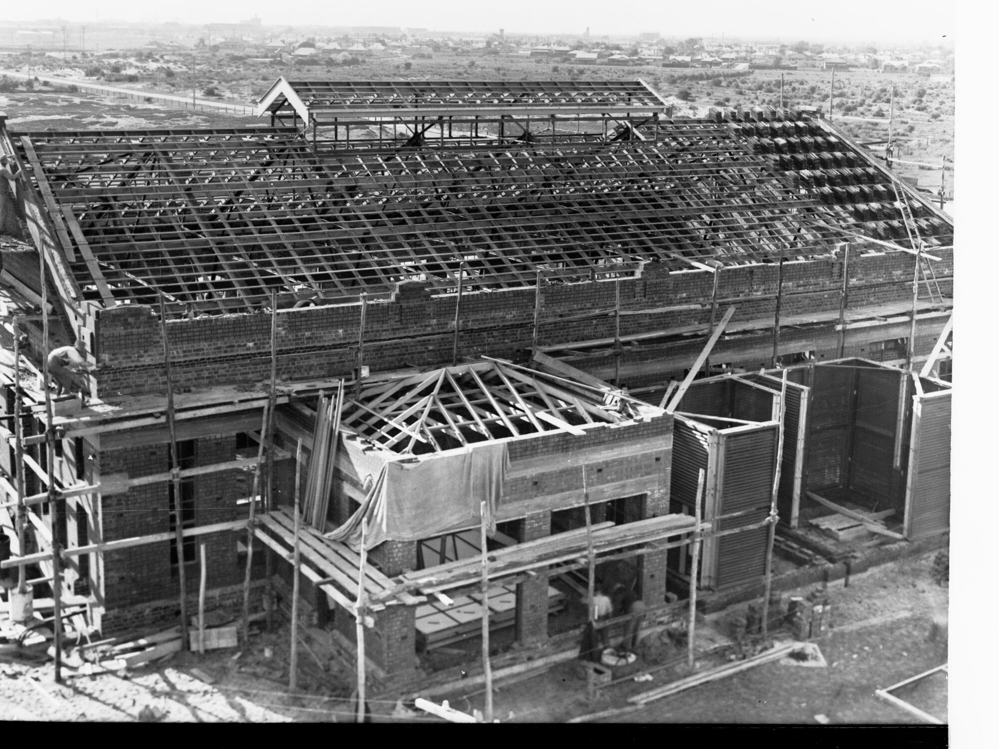 Port Adelaide Sewers Treatment Works Under Construction
