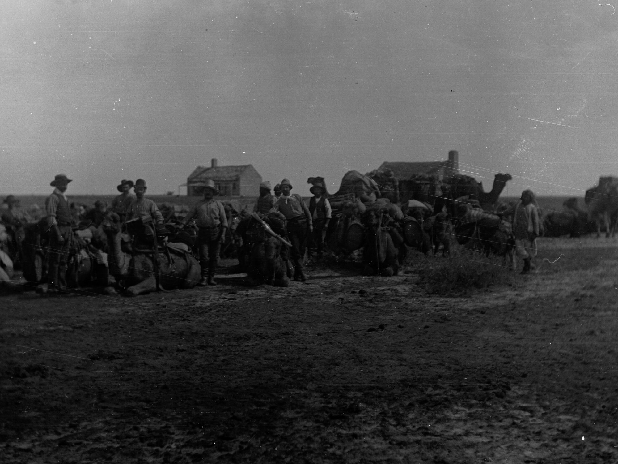 Caravan Starting From Cootanoorina Station Elder Expedition