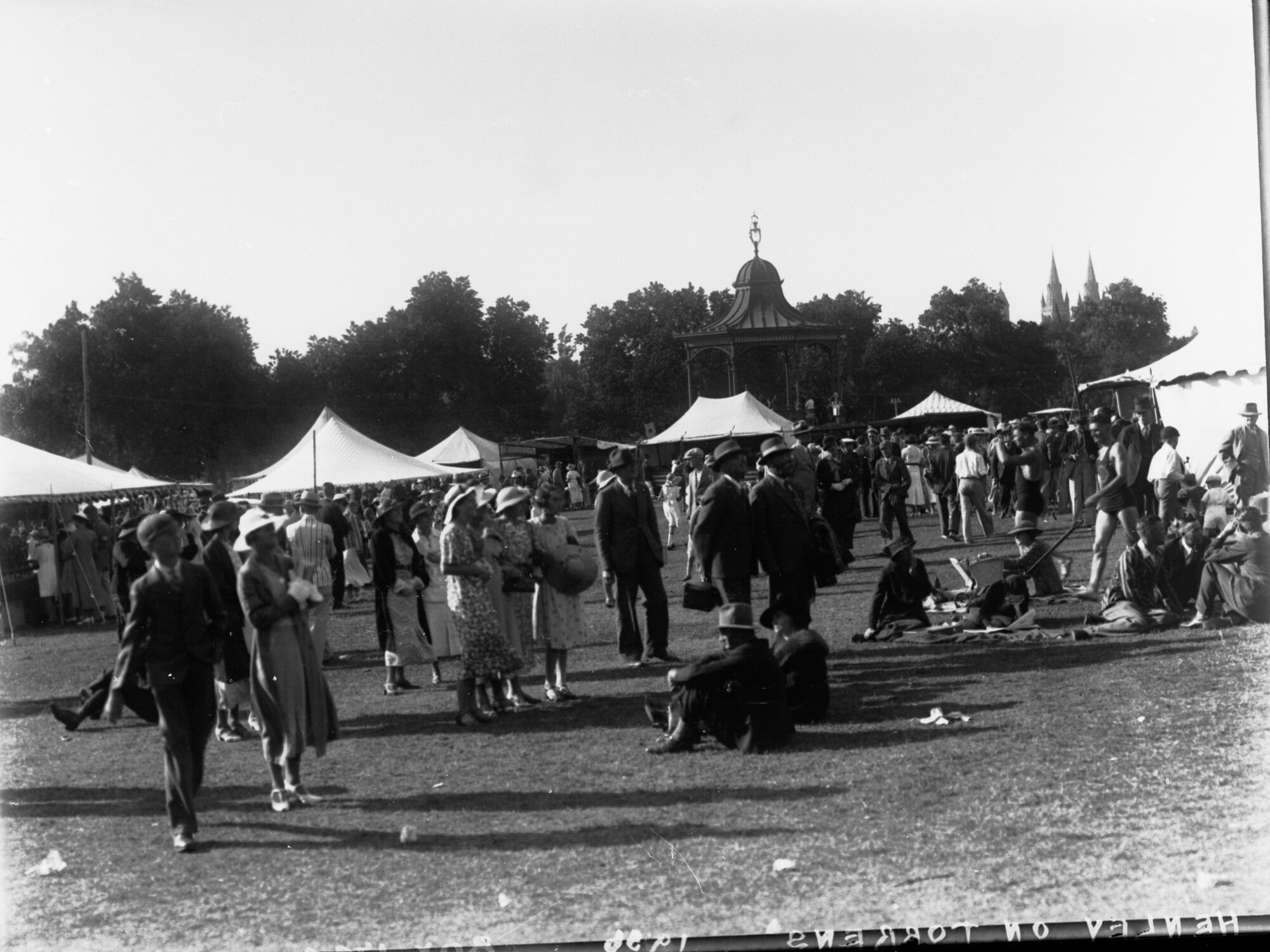 People at Elder Park