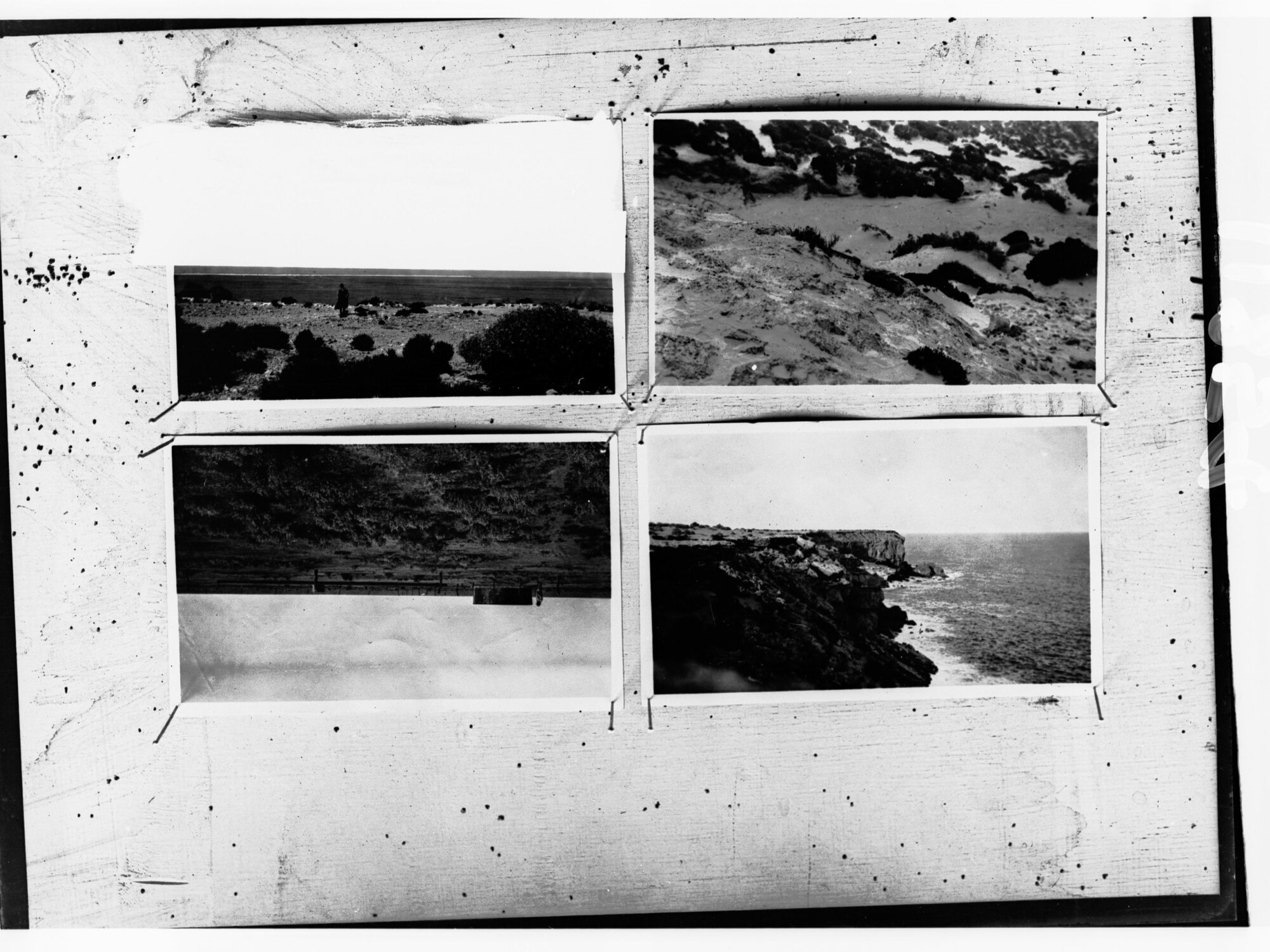 Group of four photographs of rural scenes