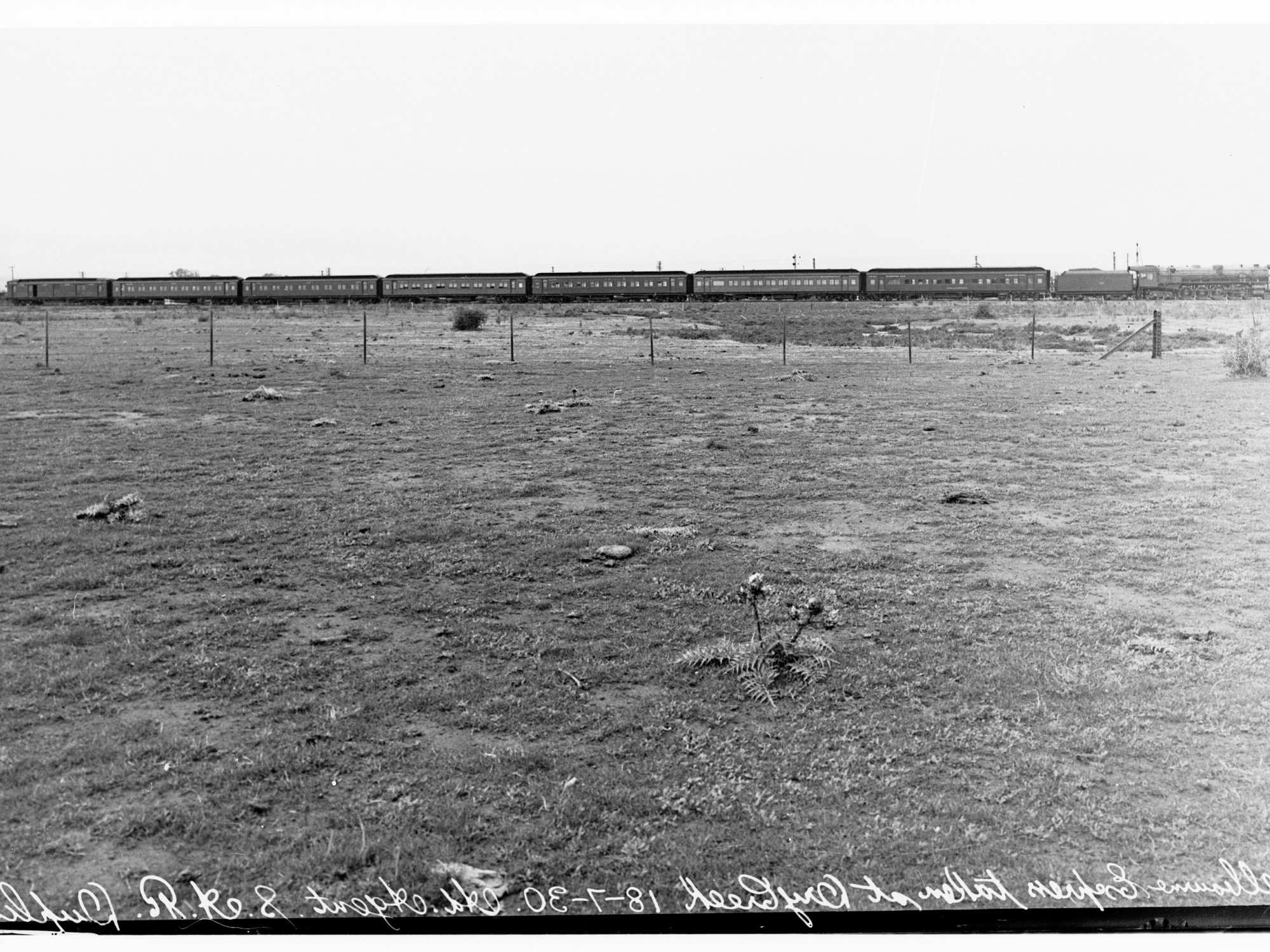 Melbourne Express Train taken at Dry Creek - AD agent SAR duplicate