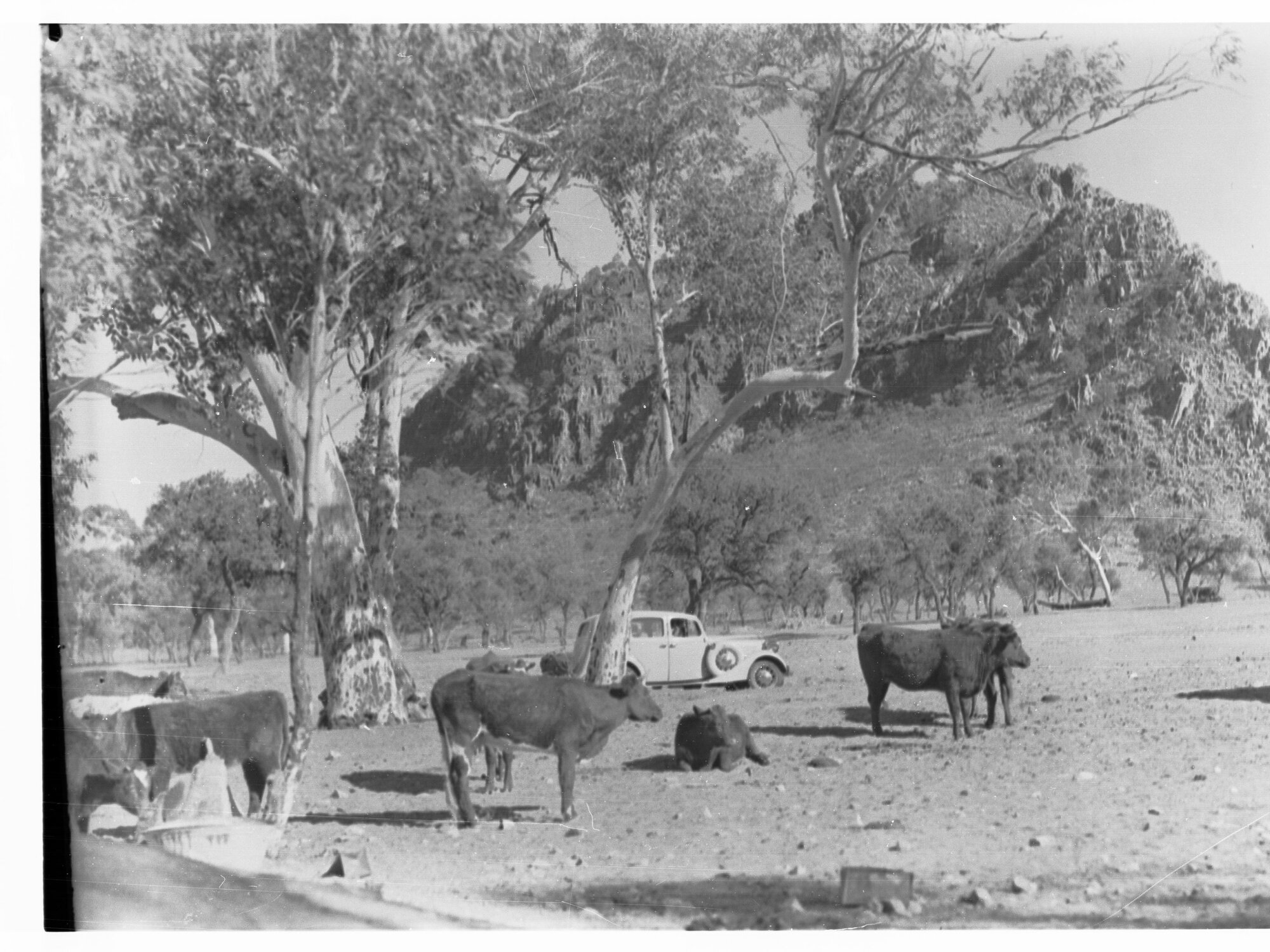 Automobile at Attack Gap