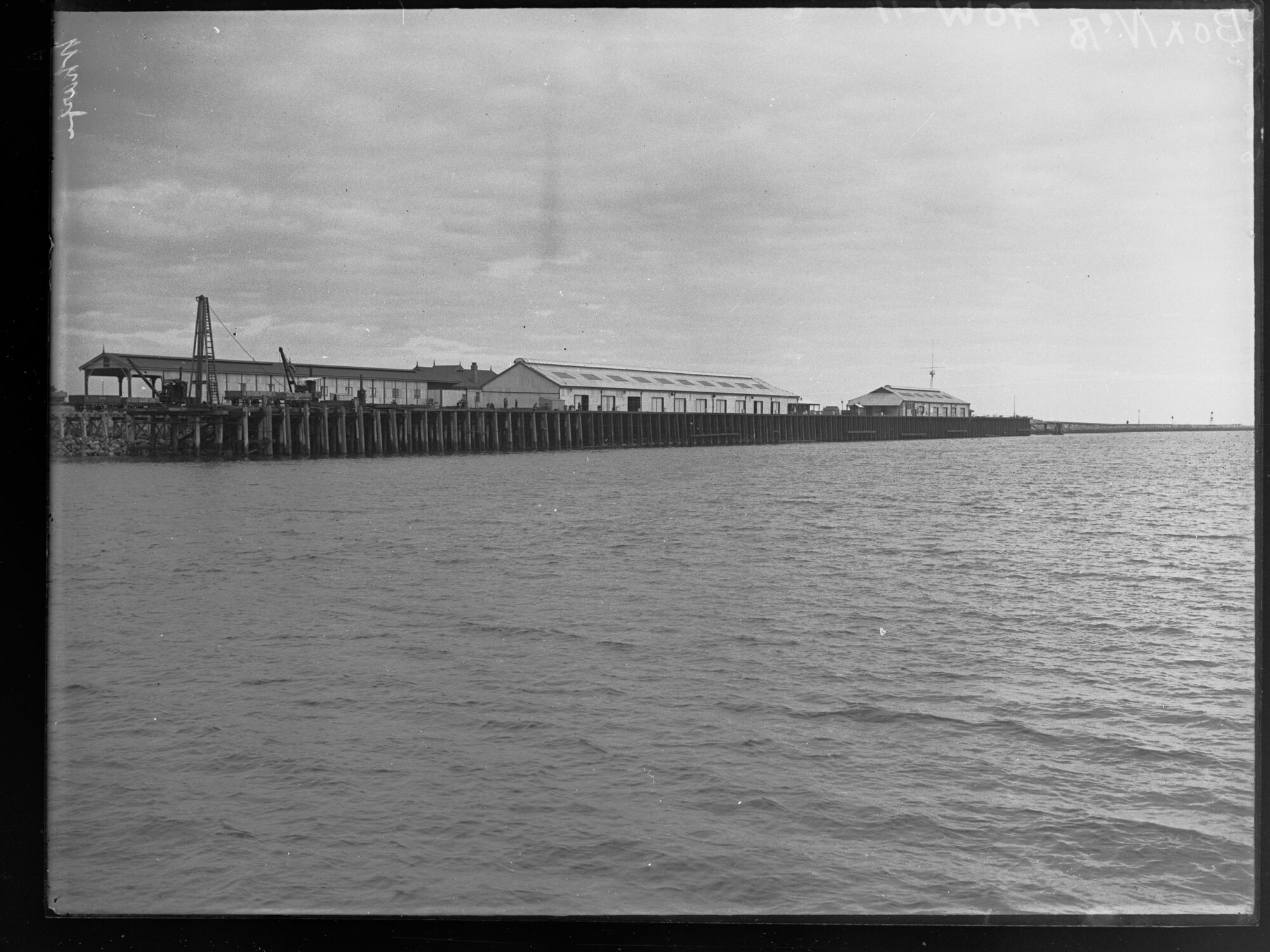View of wharf at Outer Harbor, South Australia