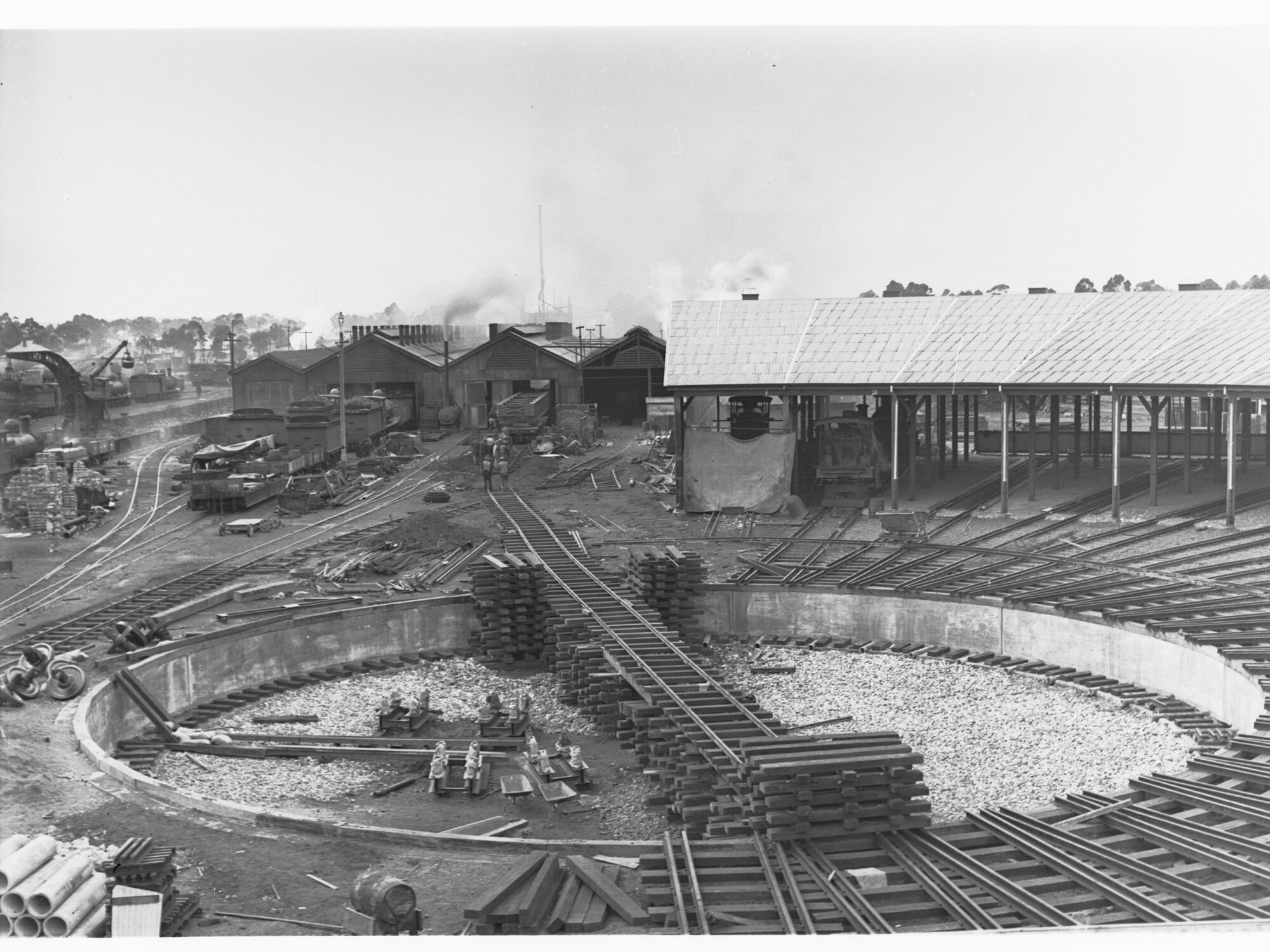 Peterborough Rail Yard