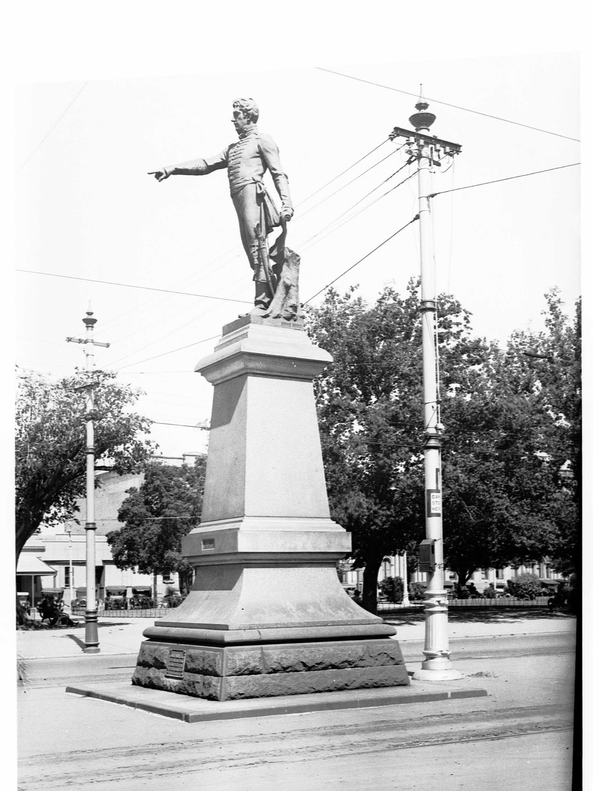 Statue of Colonel Light in Victoria Square